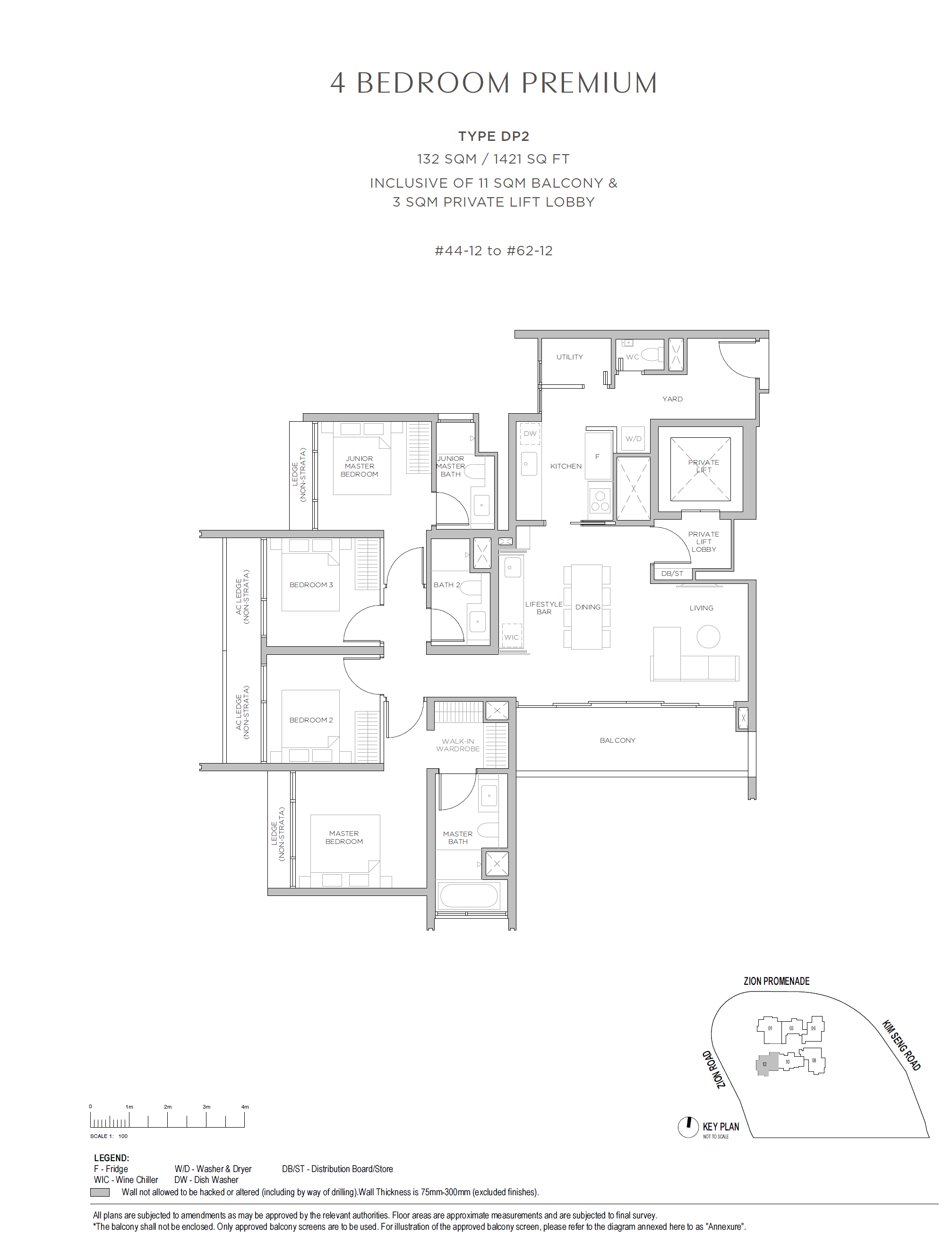 Promenade Peak floor plan