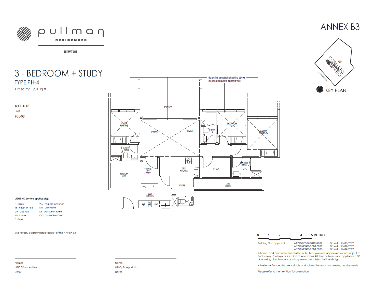 Pullman Residences PH4 floor plan