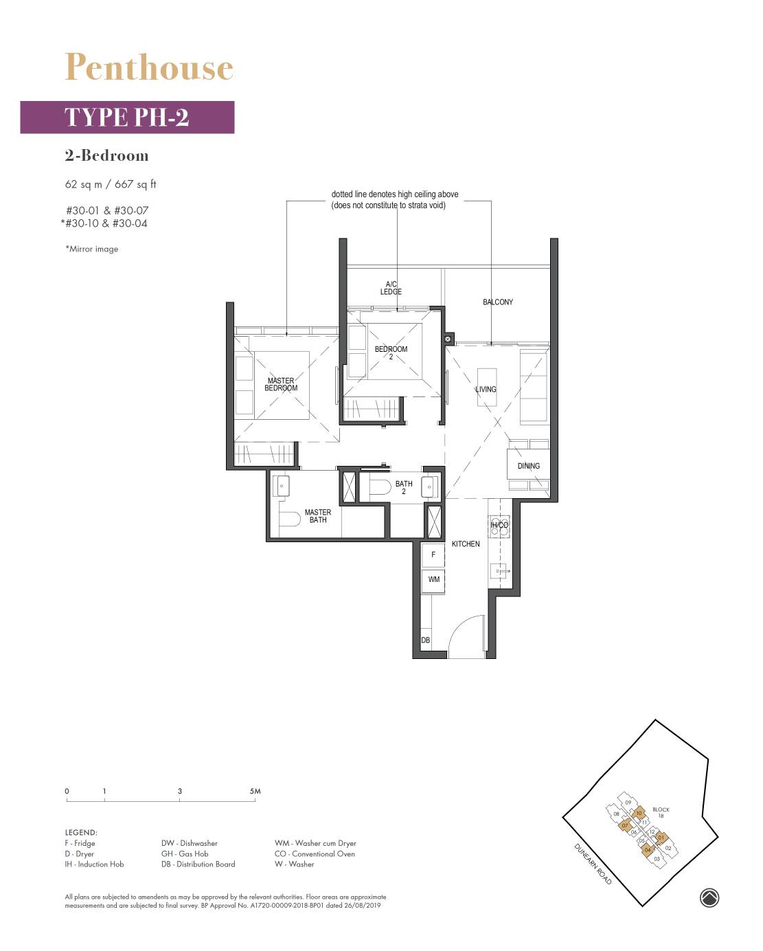 Pullman Residences PH2 floor plan