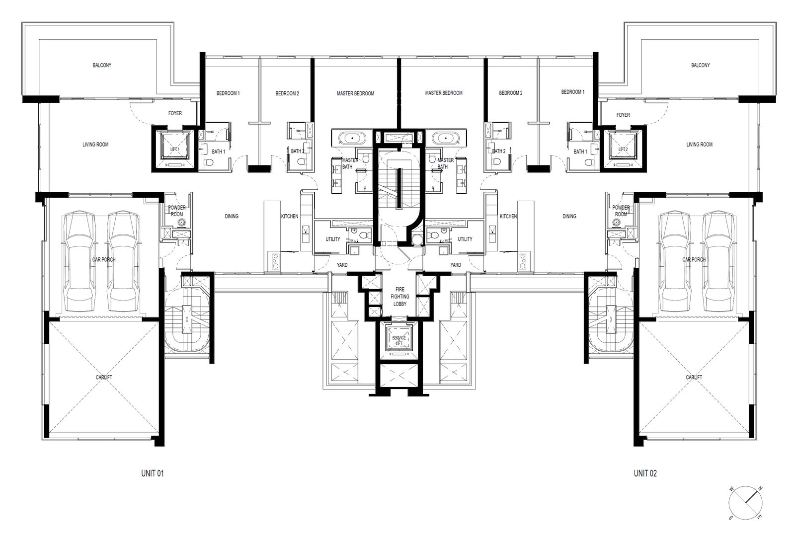 Reignwood Hamilton Scotts Typical Layout floor plan