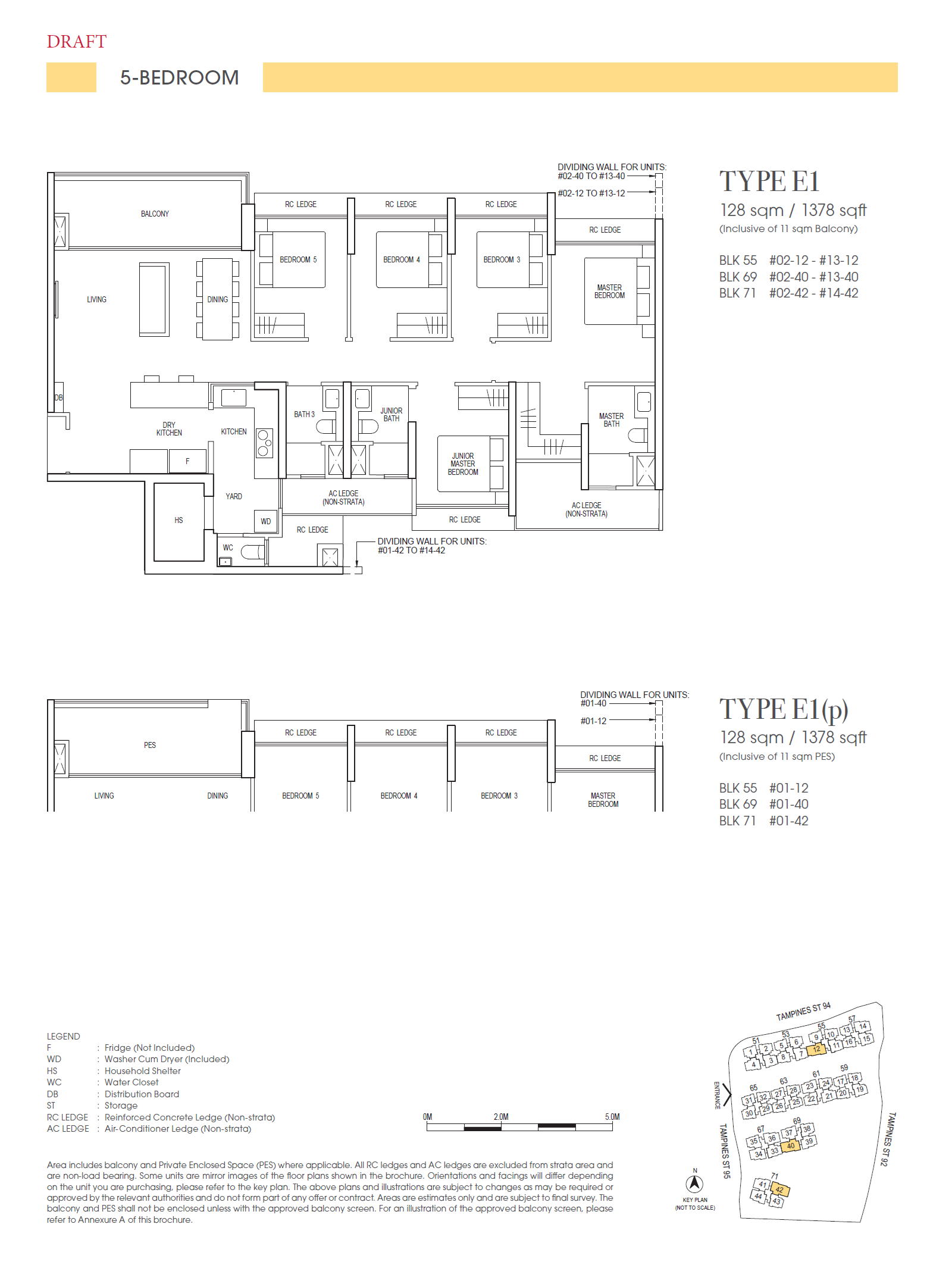 Rivelle Tampines floor plan