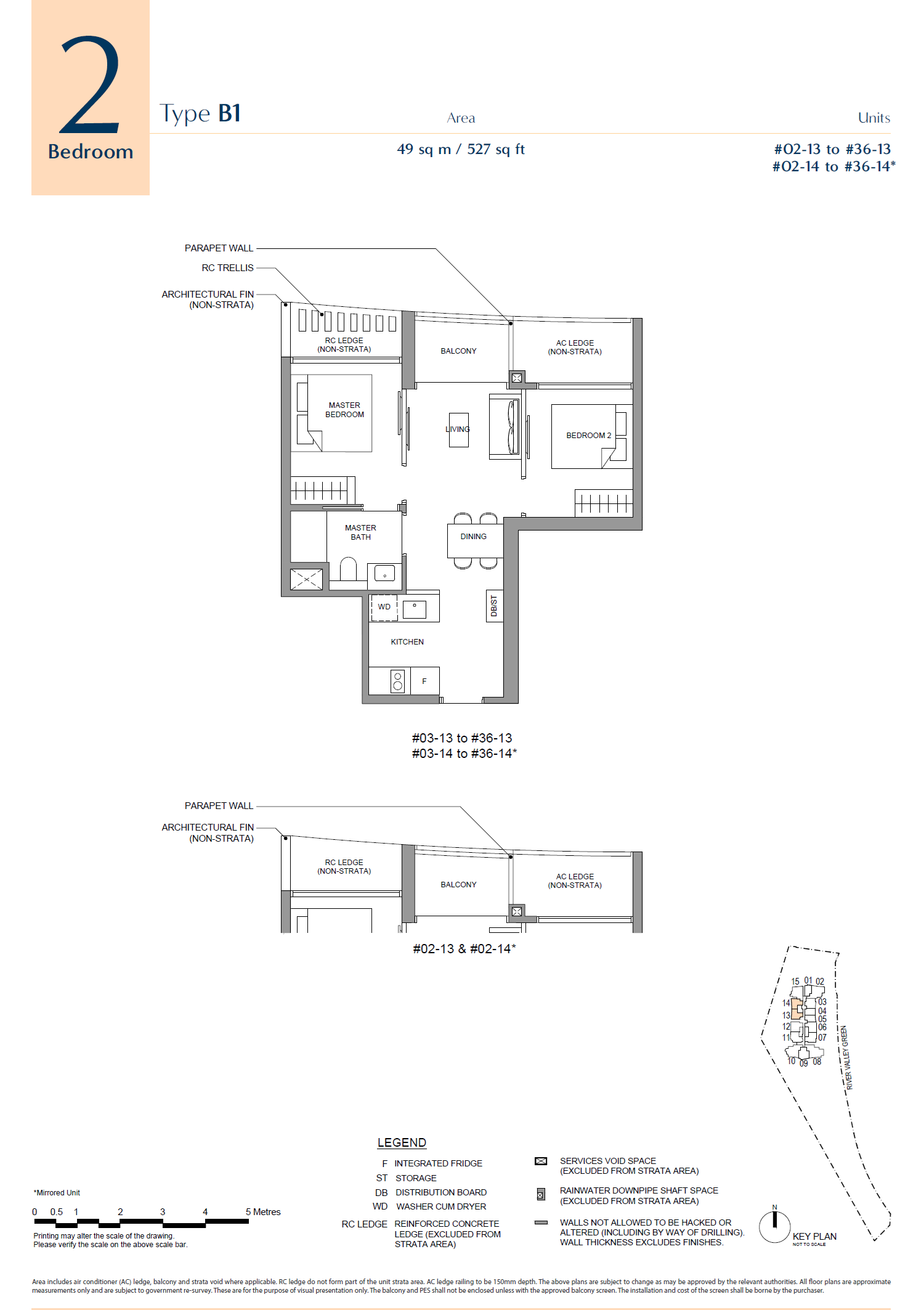 River Green B1 floor plan