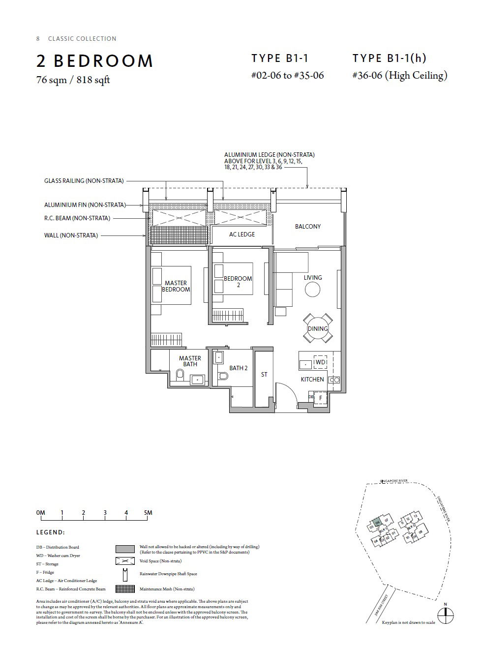 Rivière B1-1 floor plan