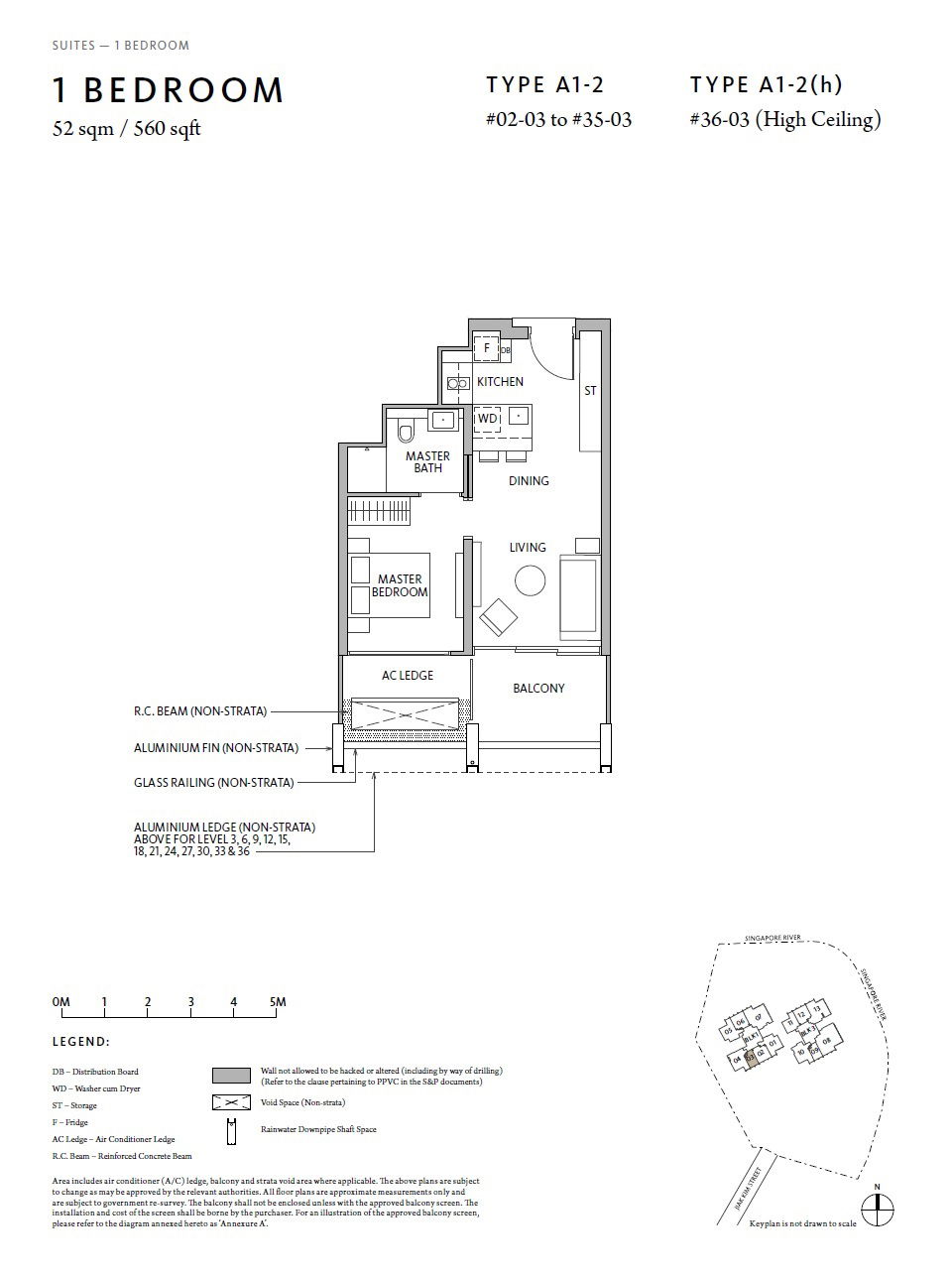 Rivière A1-2(H) floor plan