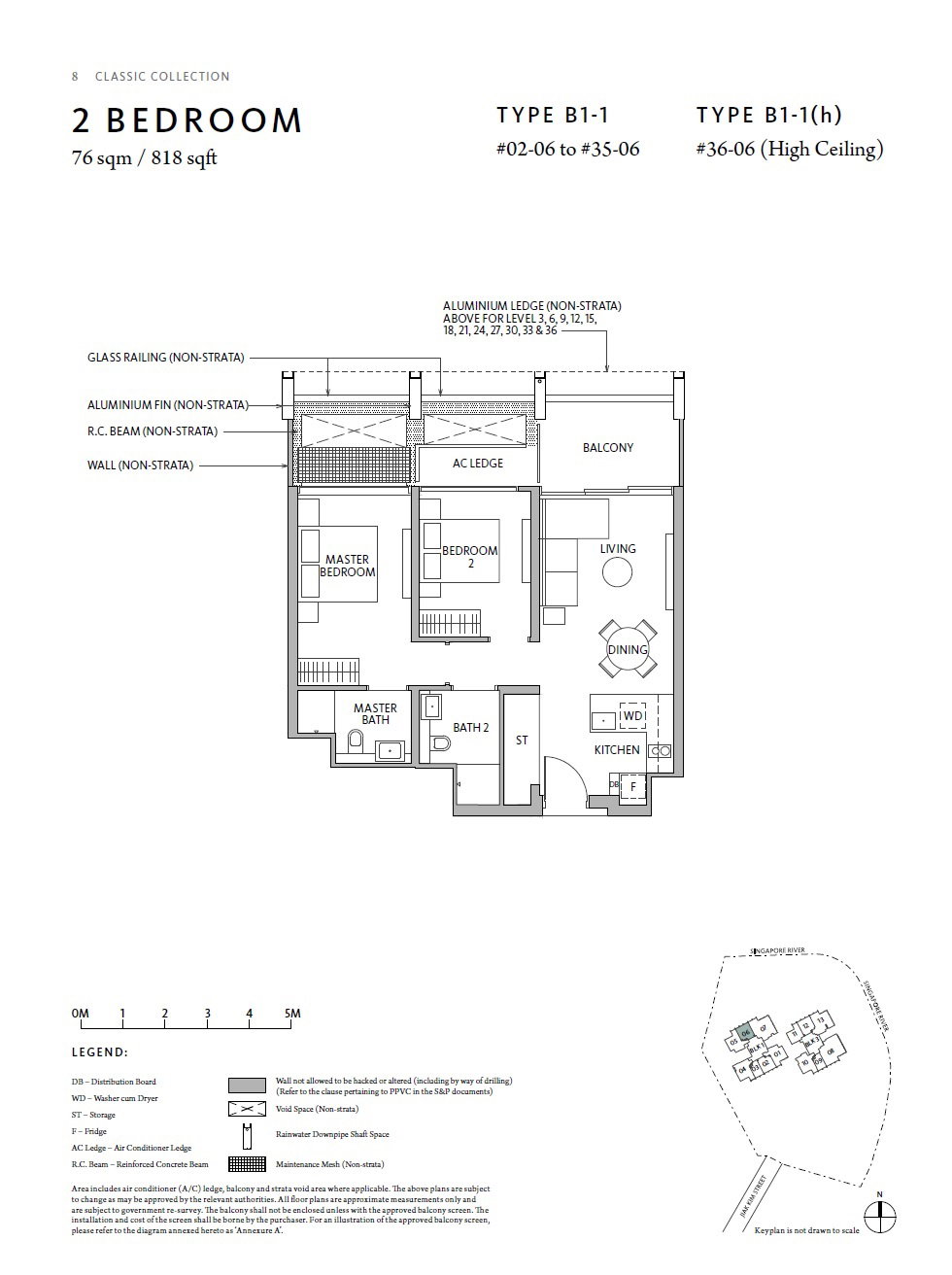 Rivière B1-1(H) floor plan