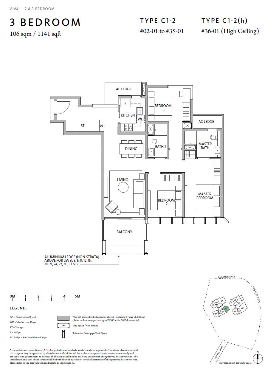 Rivière C1-2(H) floor plan