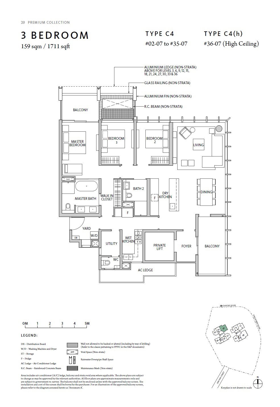 Rivière C4(H) floor plan