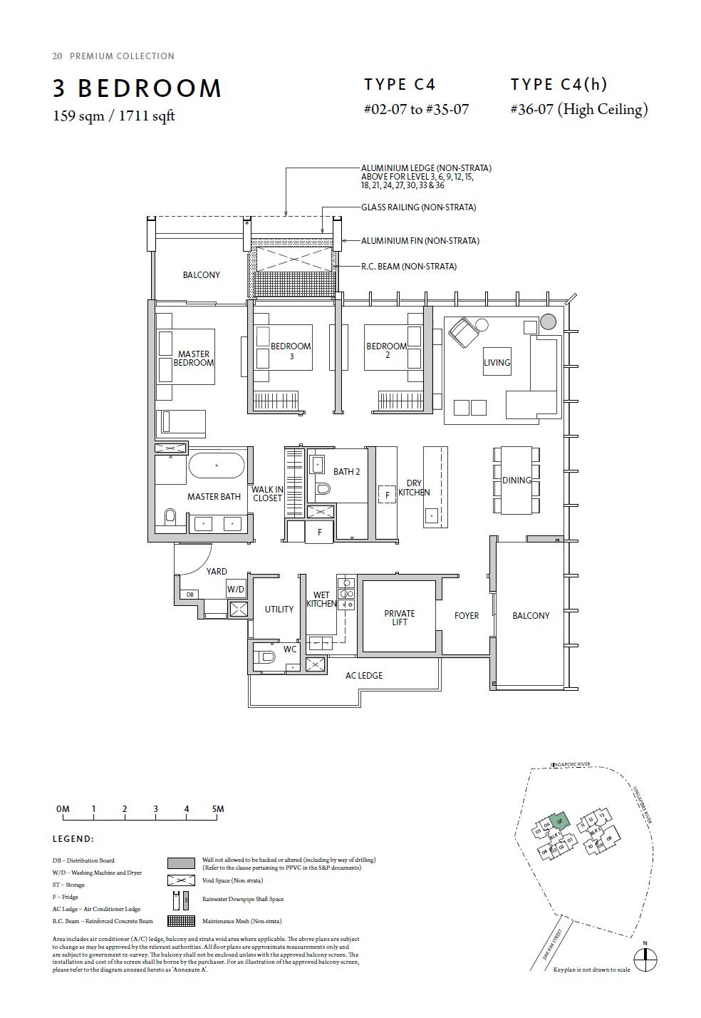 Rivière C4 floor plan