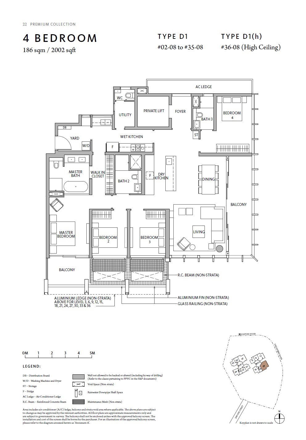 Rivière D1(H) floor plan