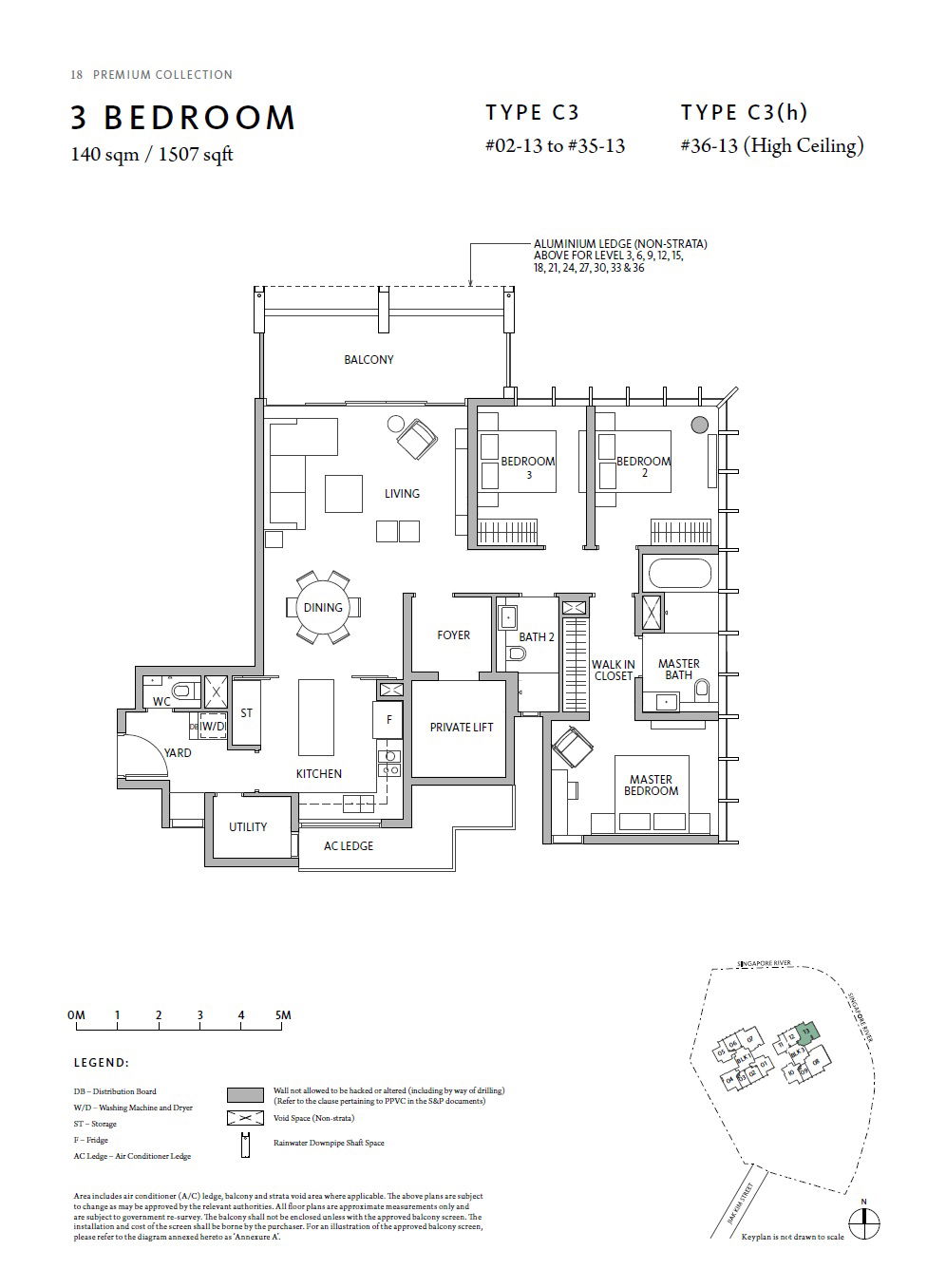 Rivière C3 floor plan