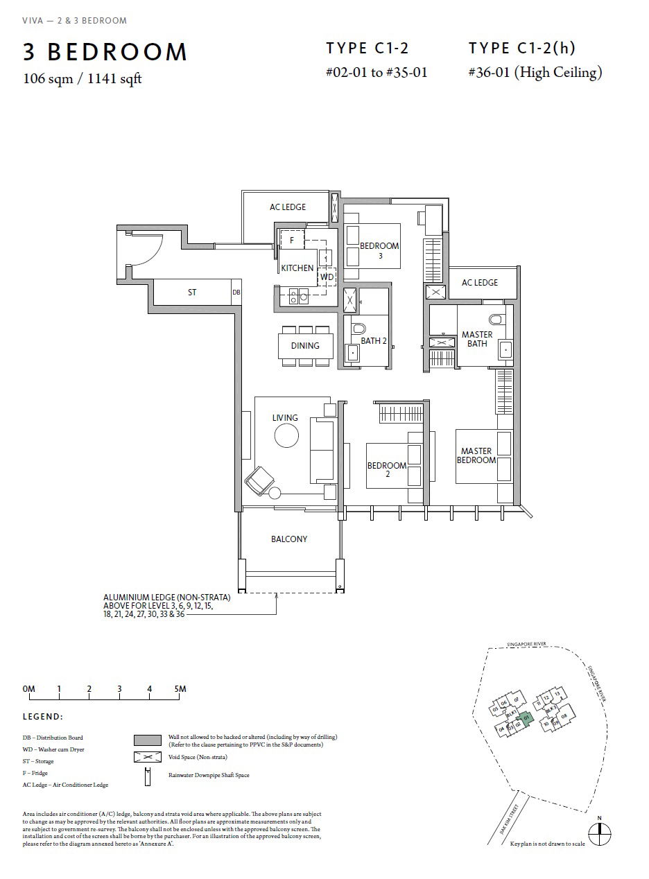Rivière C1-2 floor plan