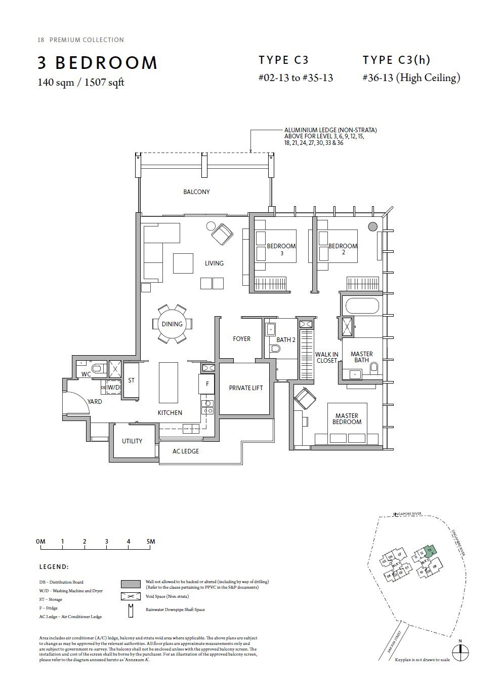 Rivière C3(H) floor plan