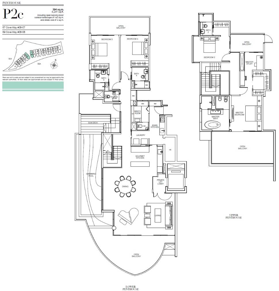 Seascape P2c floor plan