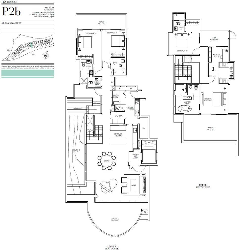 Seascape P2b floor plan