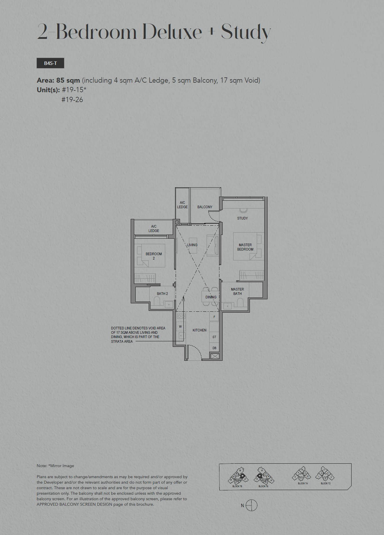 SORA B4S-T floor plan