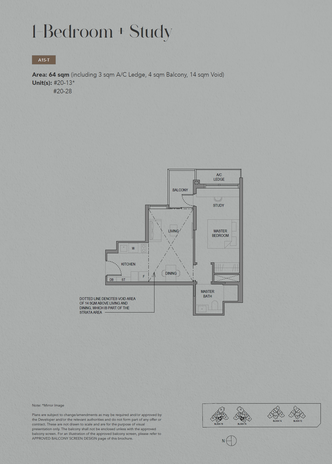 SORA A1S-T floor plan