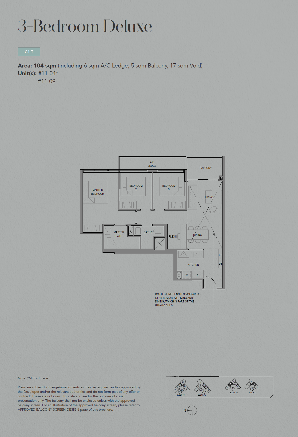 SORA C1-T floor plan