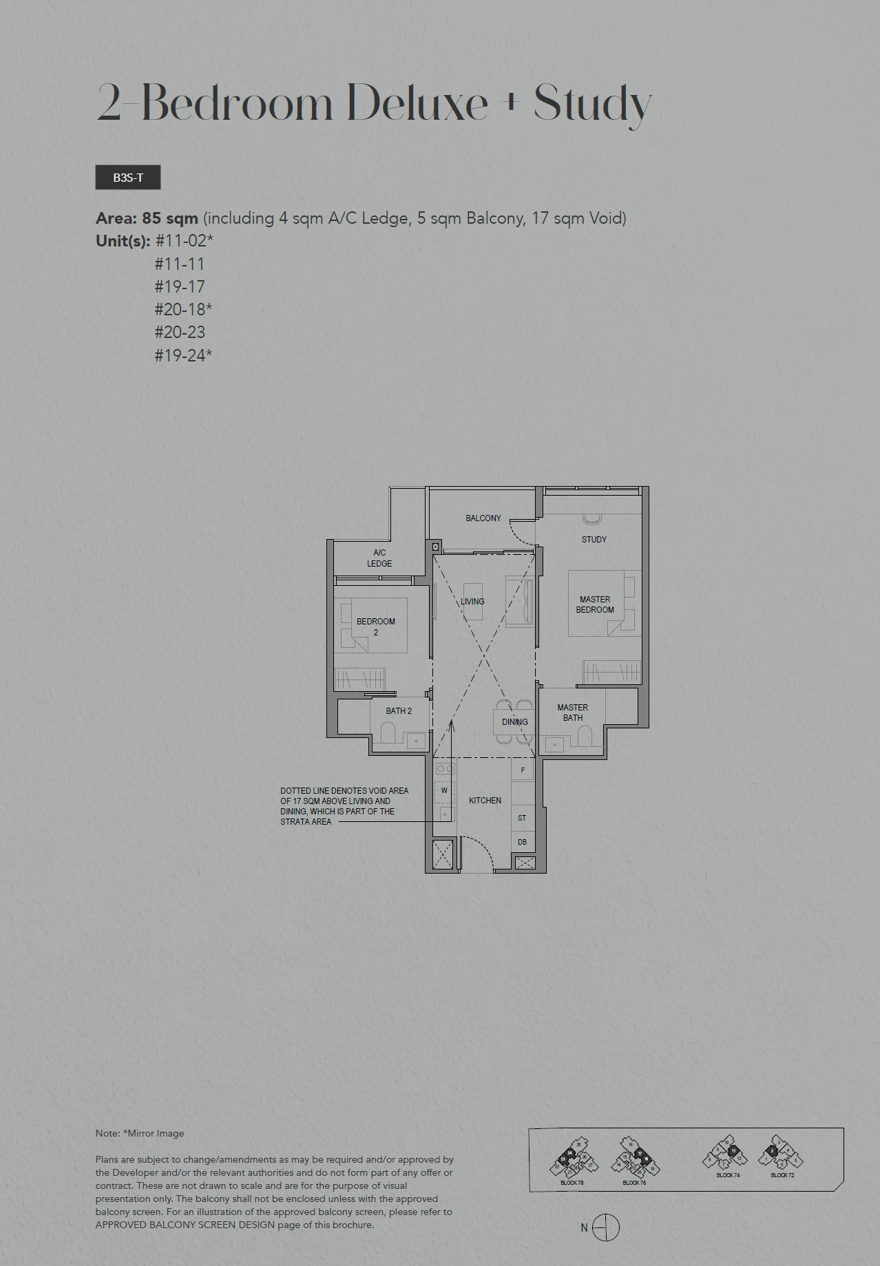 SORA B3S-T floor plan