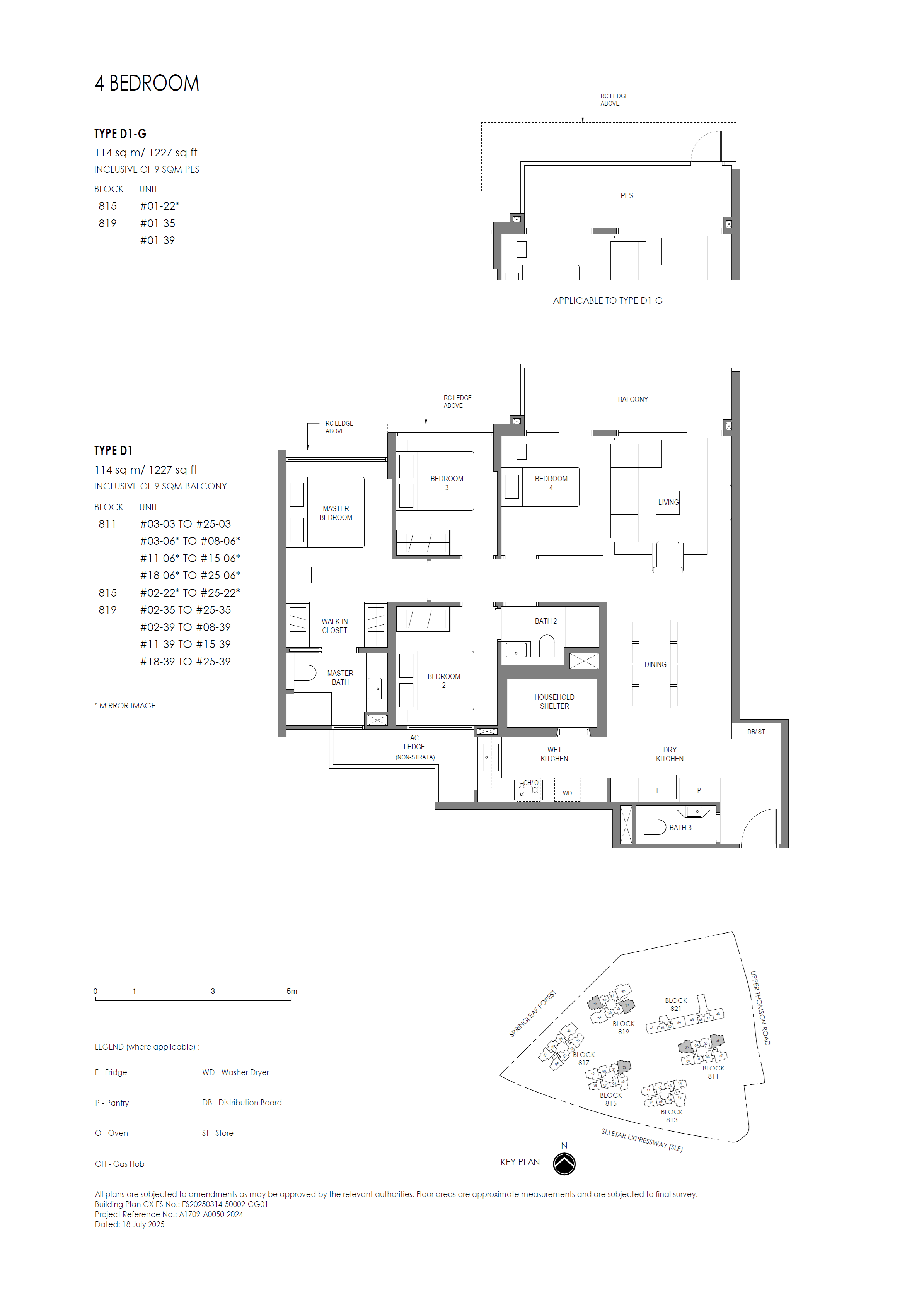 Springleaf Residence D1-G floor plan