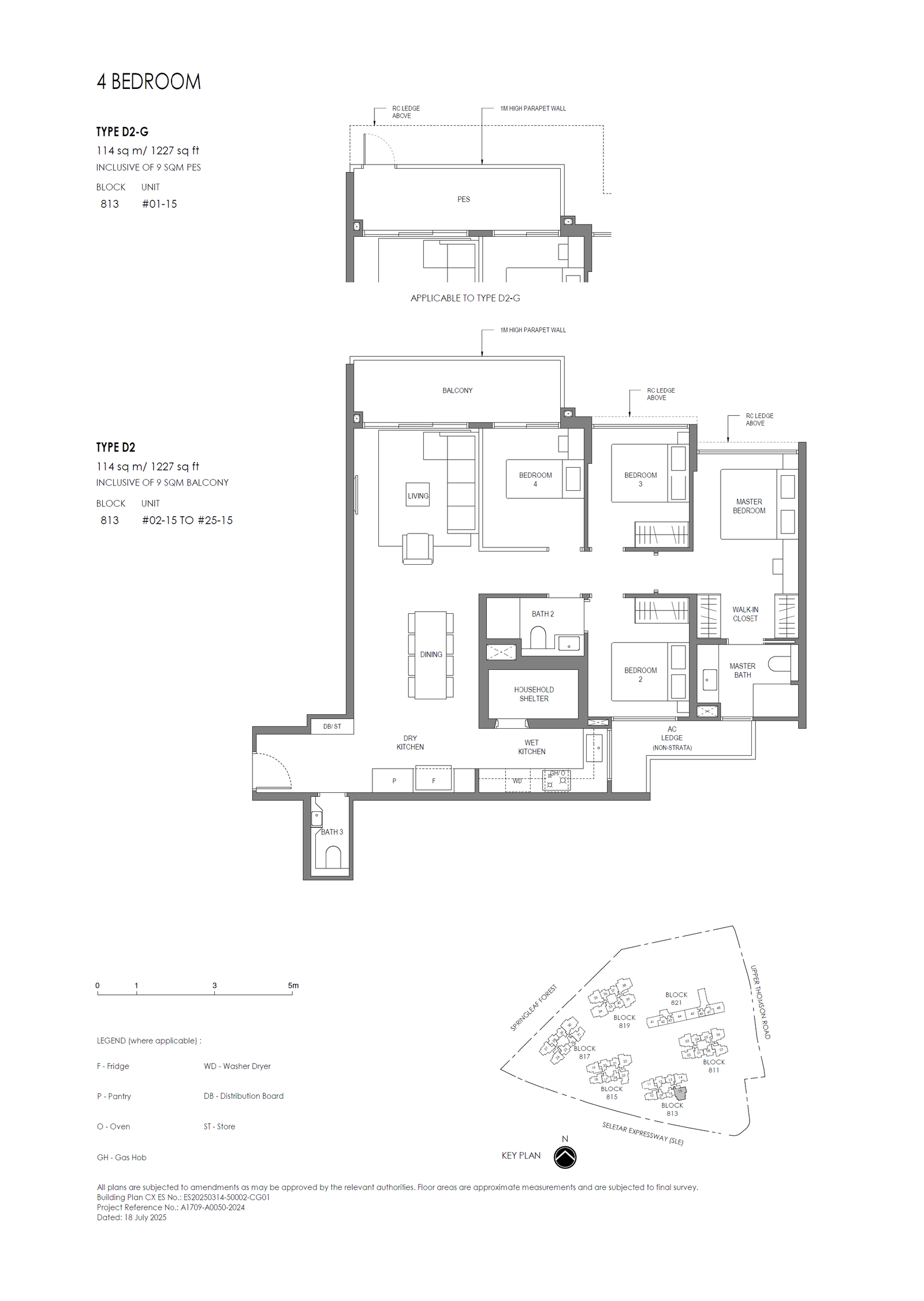 Springleaf Residence D2 floor plan