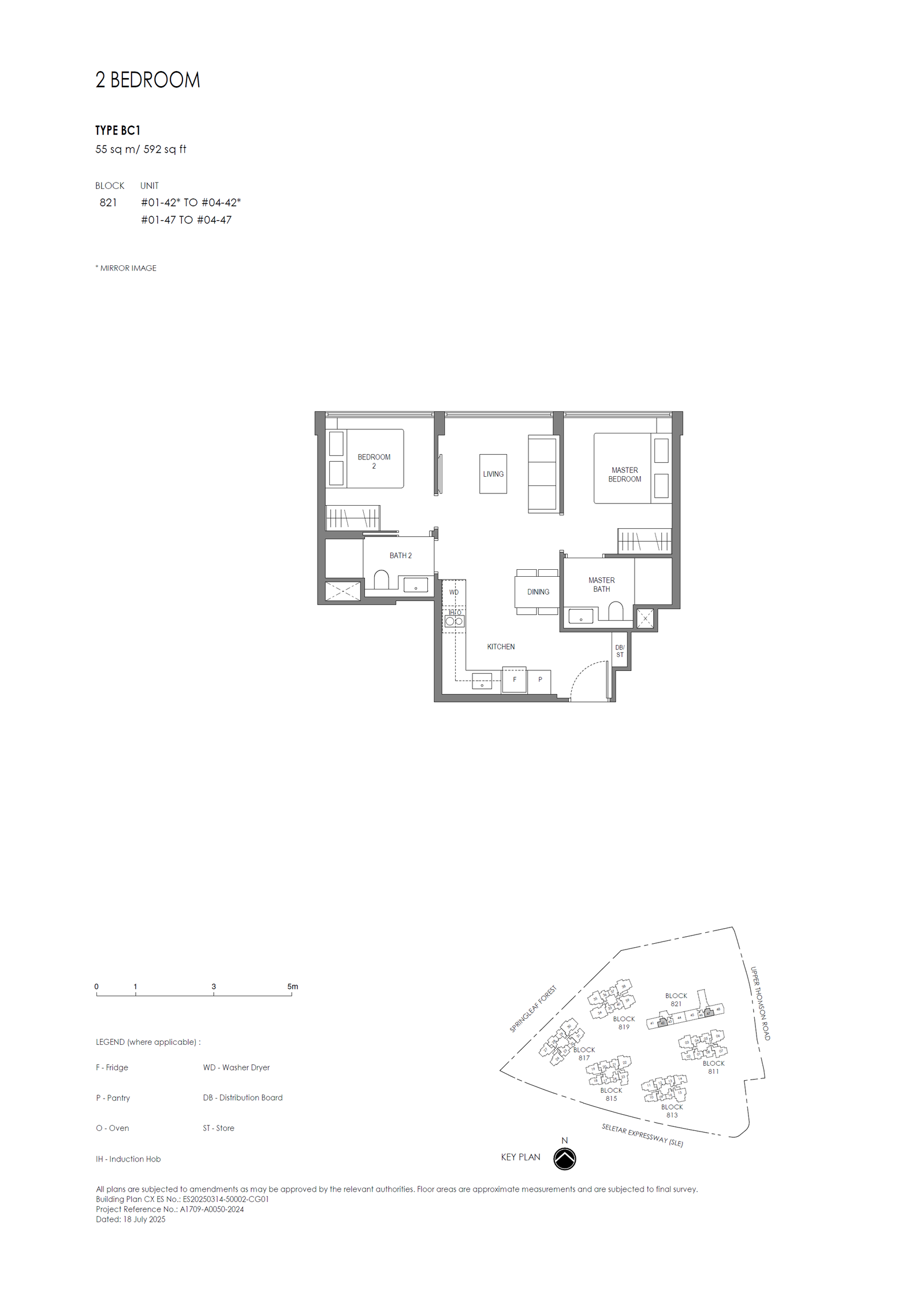 Springleaf Residence BC1 floor plan