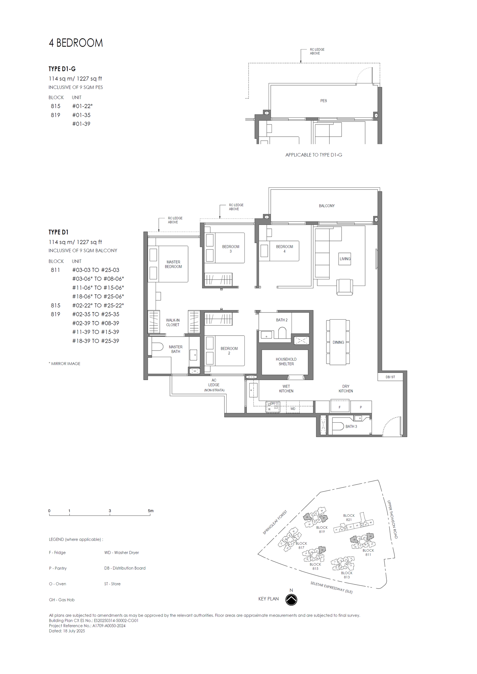 Springleaf Residence D1 floor plan