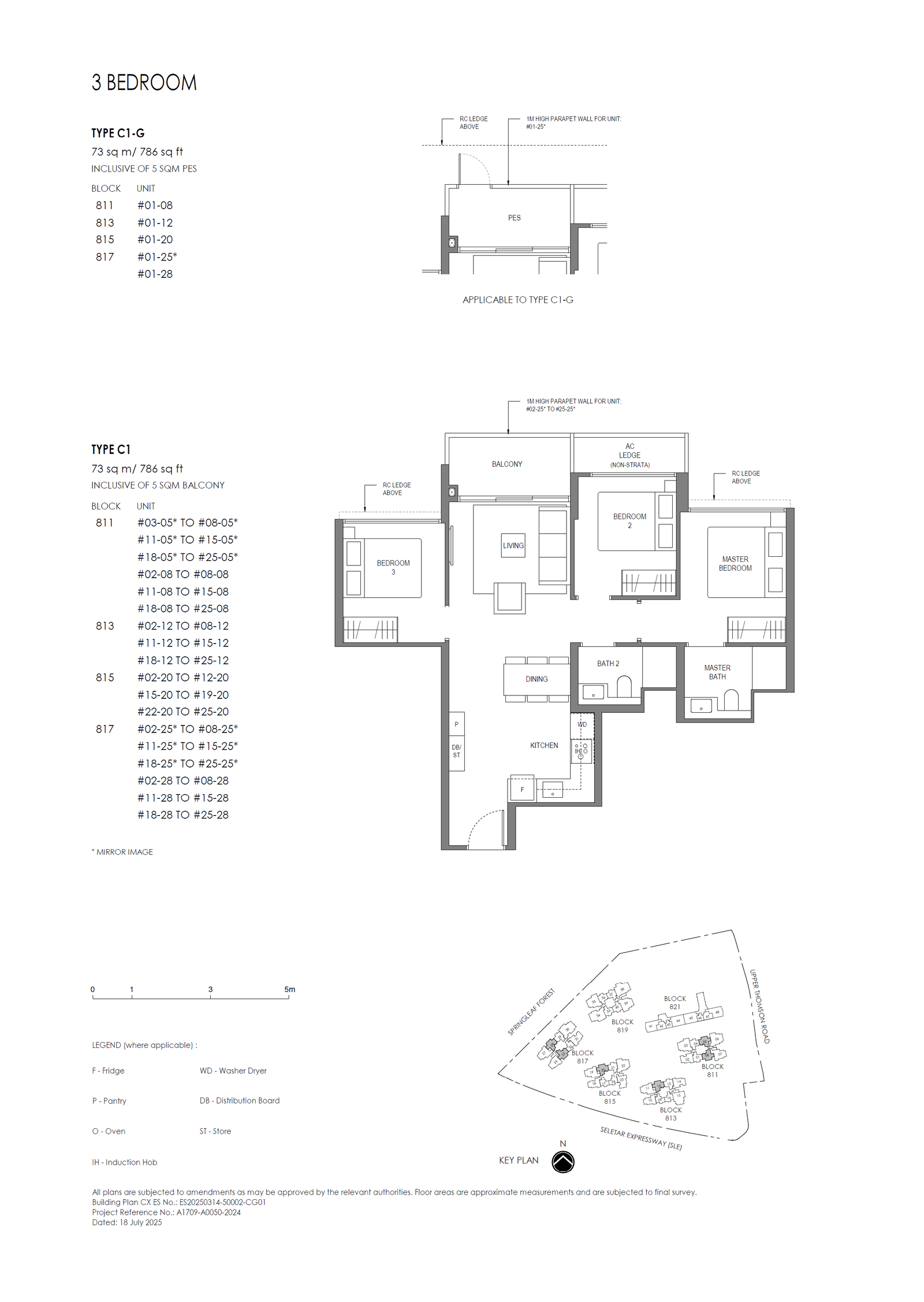 Springleaf Residence C1 floor plan