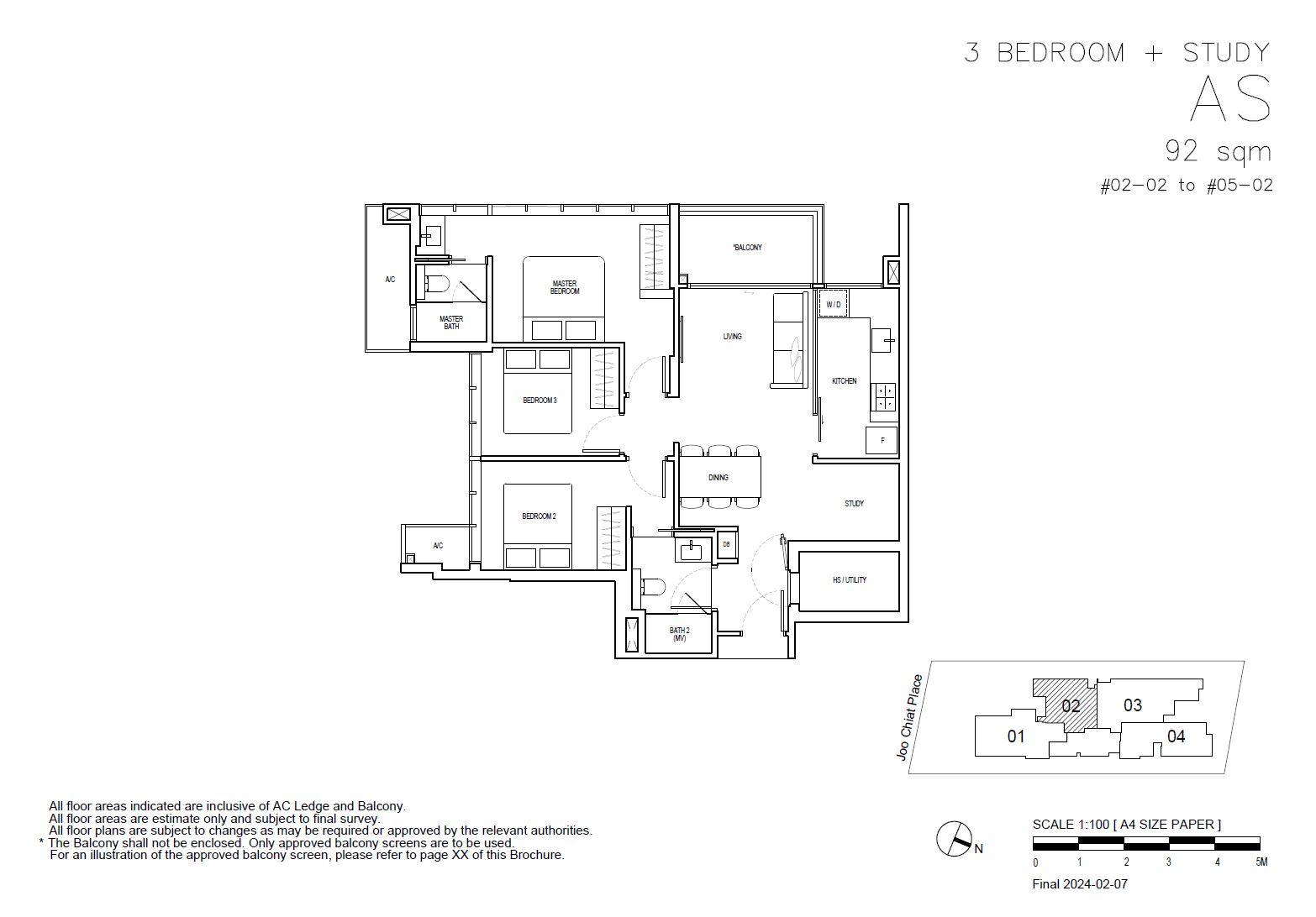 Straits at Joo Chiat AS 户型图
