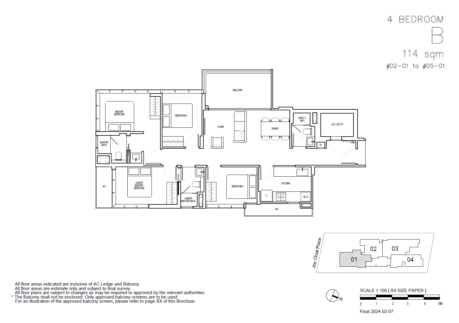 Straits at Joo Chiat B 户型图