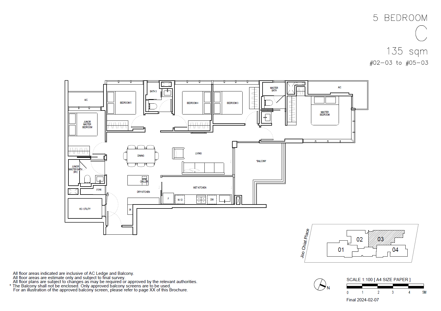 Straits at Joo Chiat C 户型图