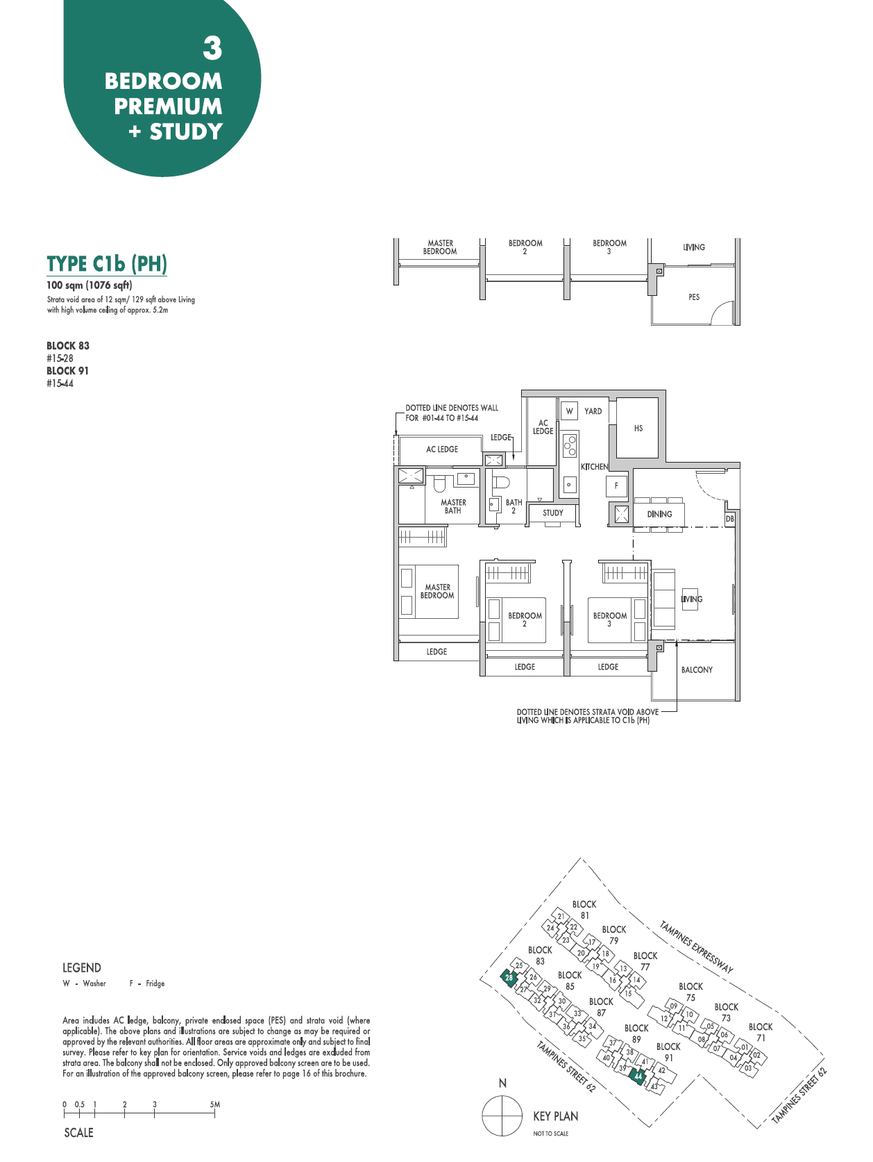 Tenet C1b(PH) floor plan