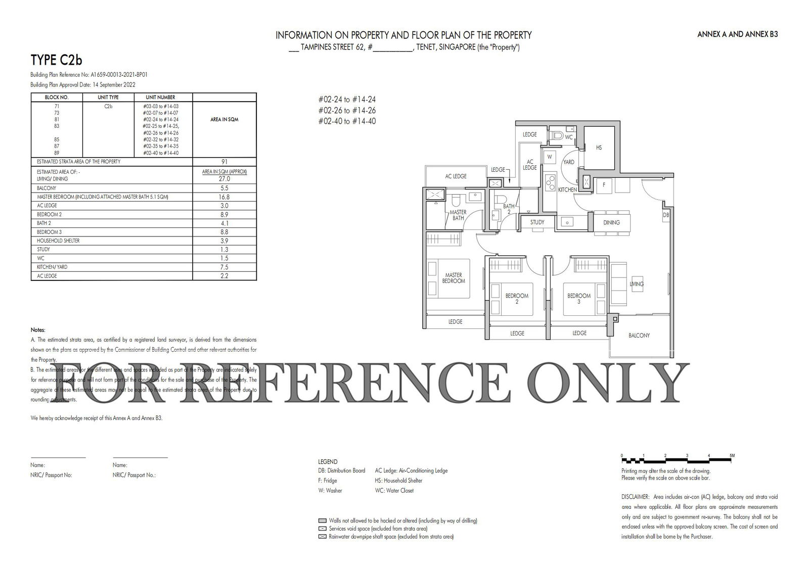 Tenet C2b floor plan