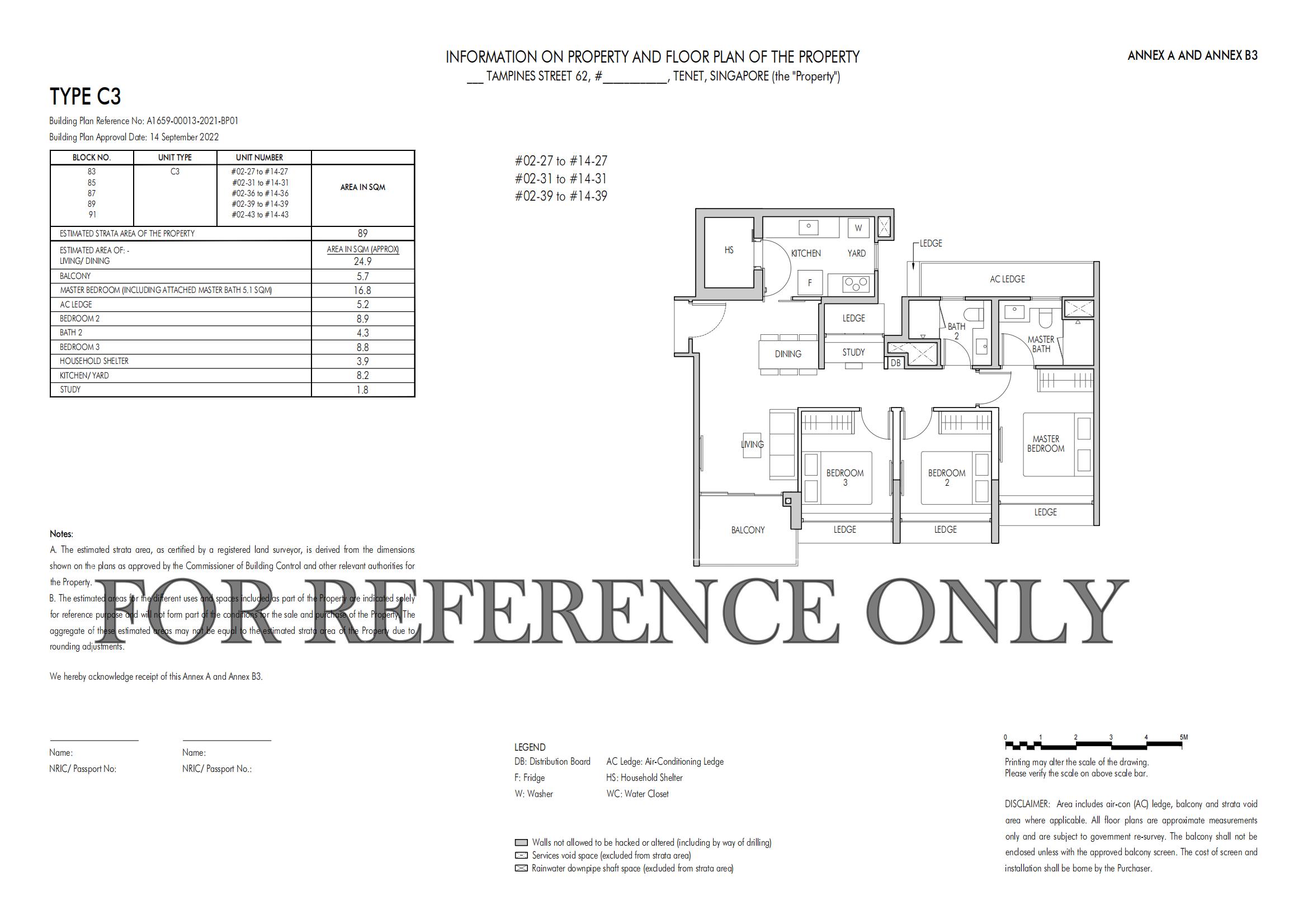 Tenet C3 floor plan