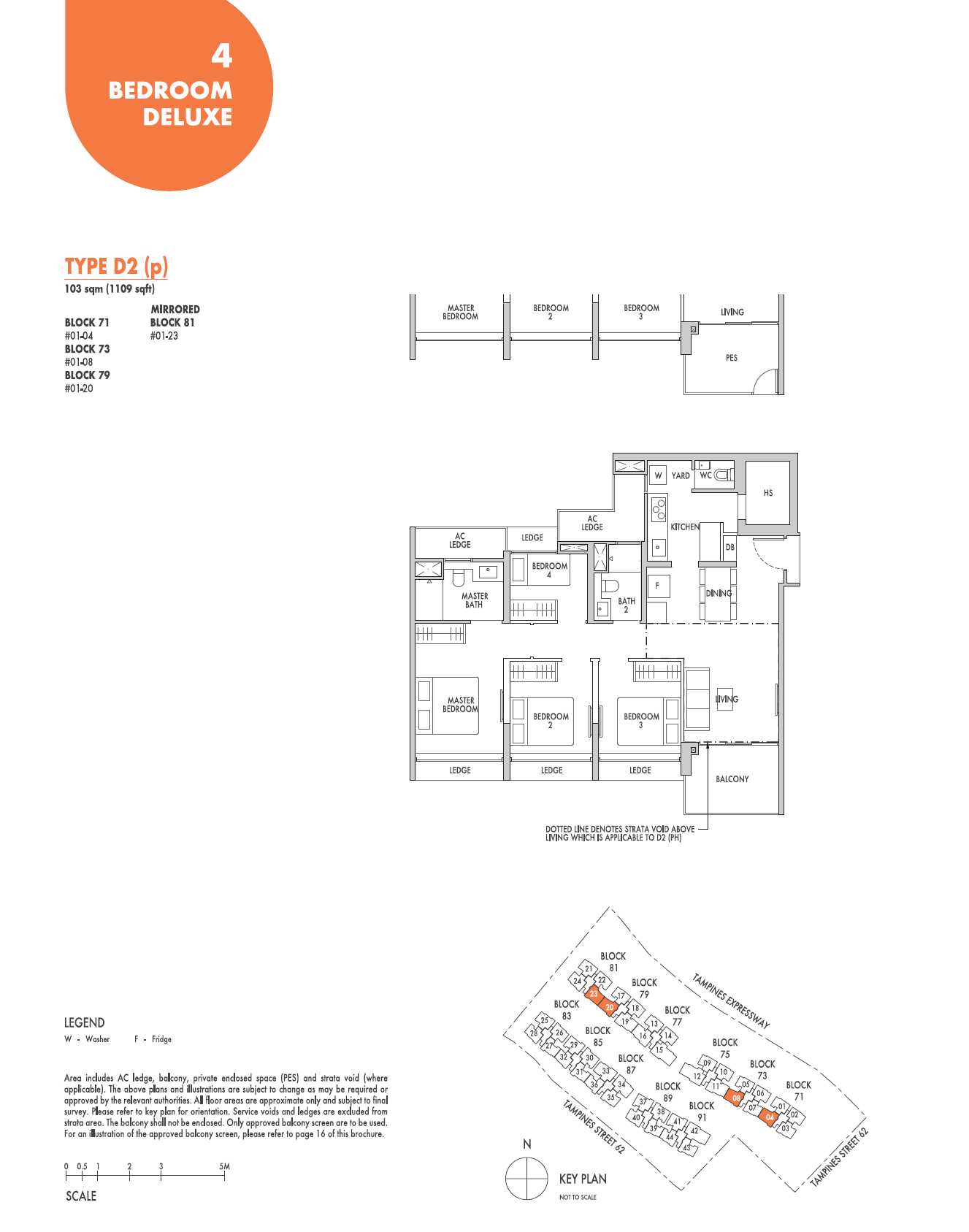 Tenet D2(p) floor plan