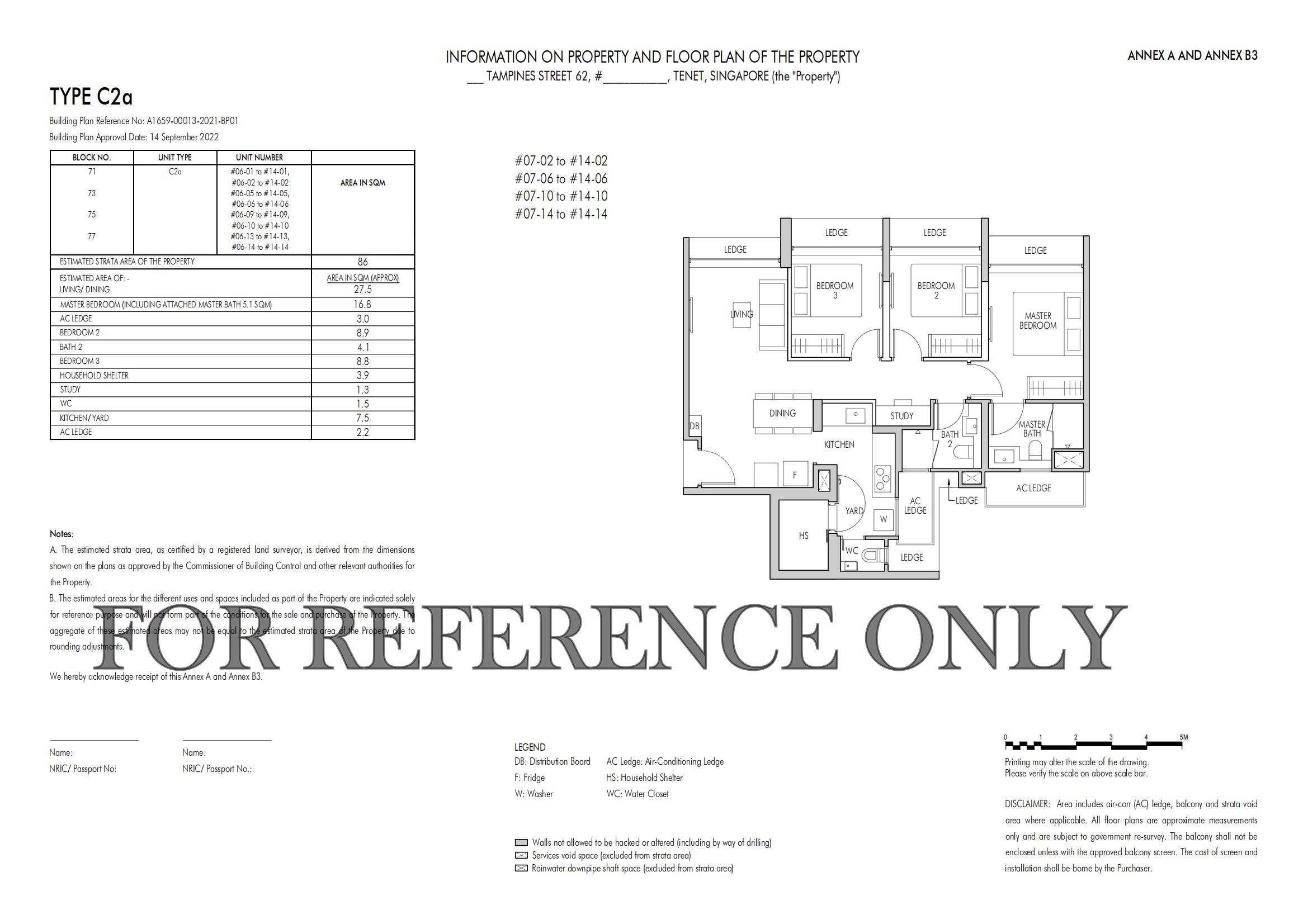 Tenet C2a floor plan