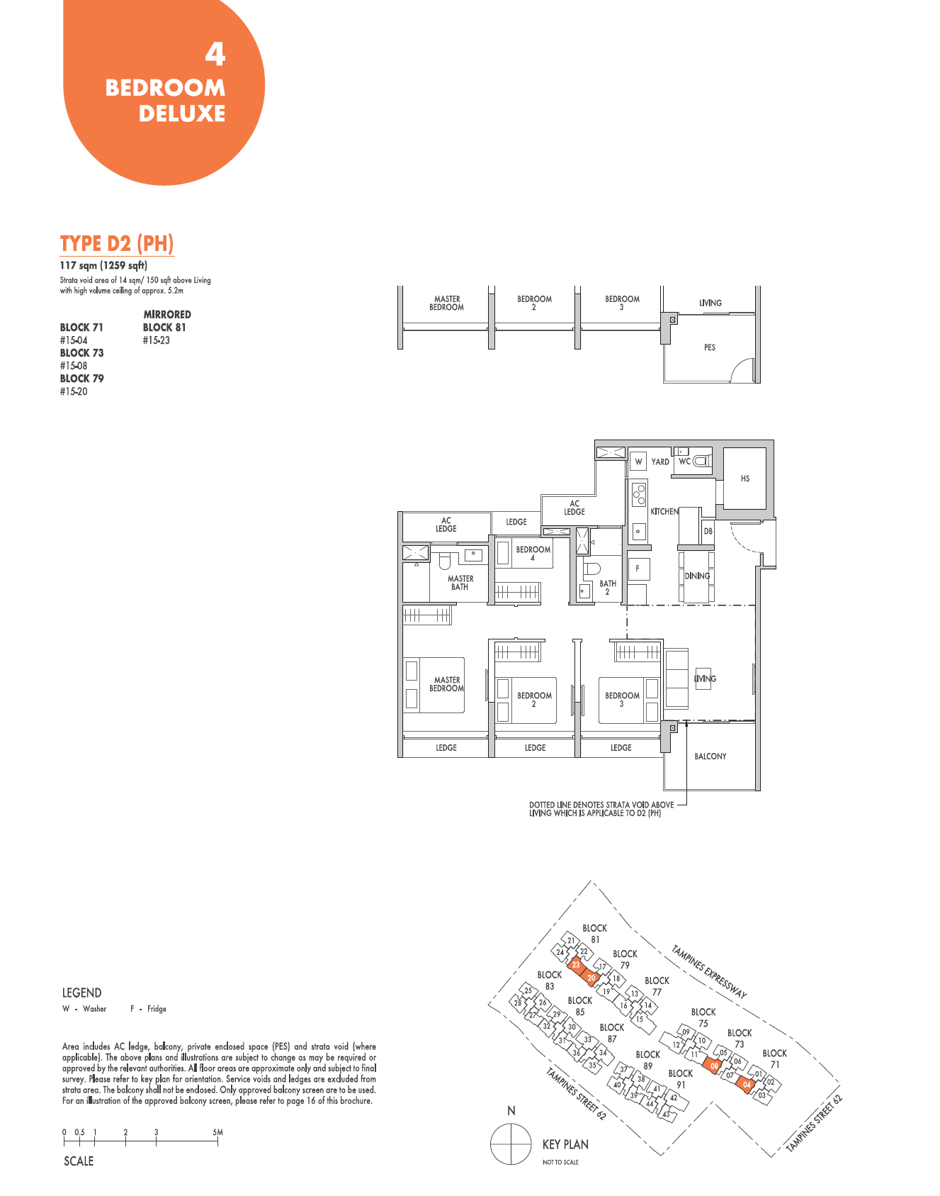 Tenet D2(PH) floor plan