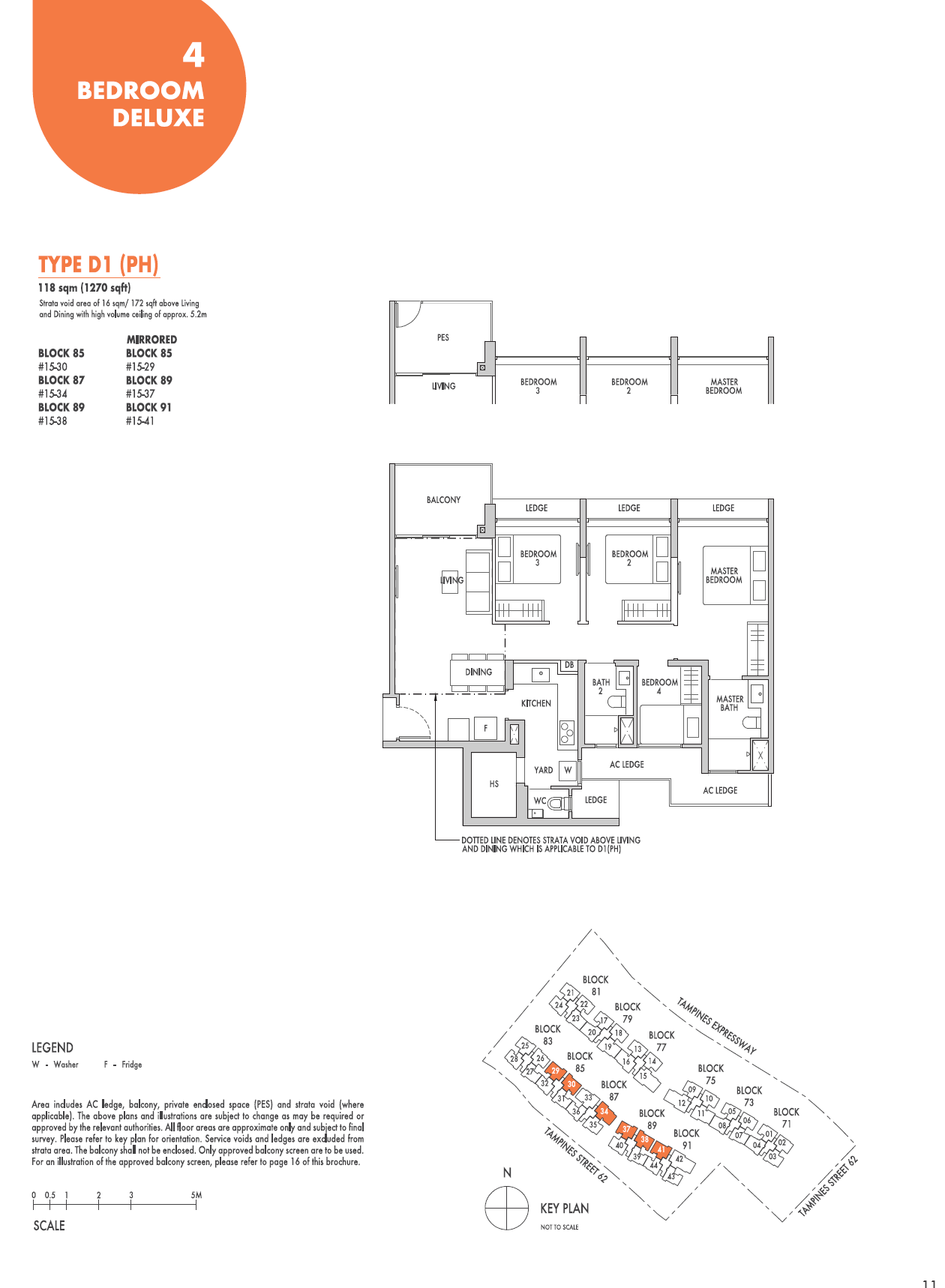 Tenet D1(PH) floor plan