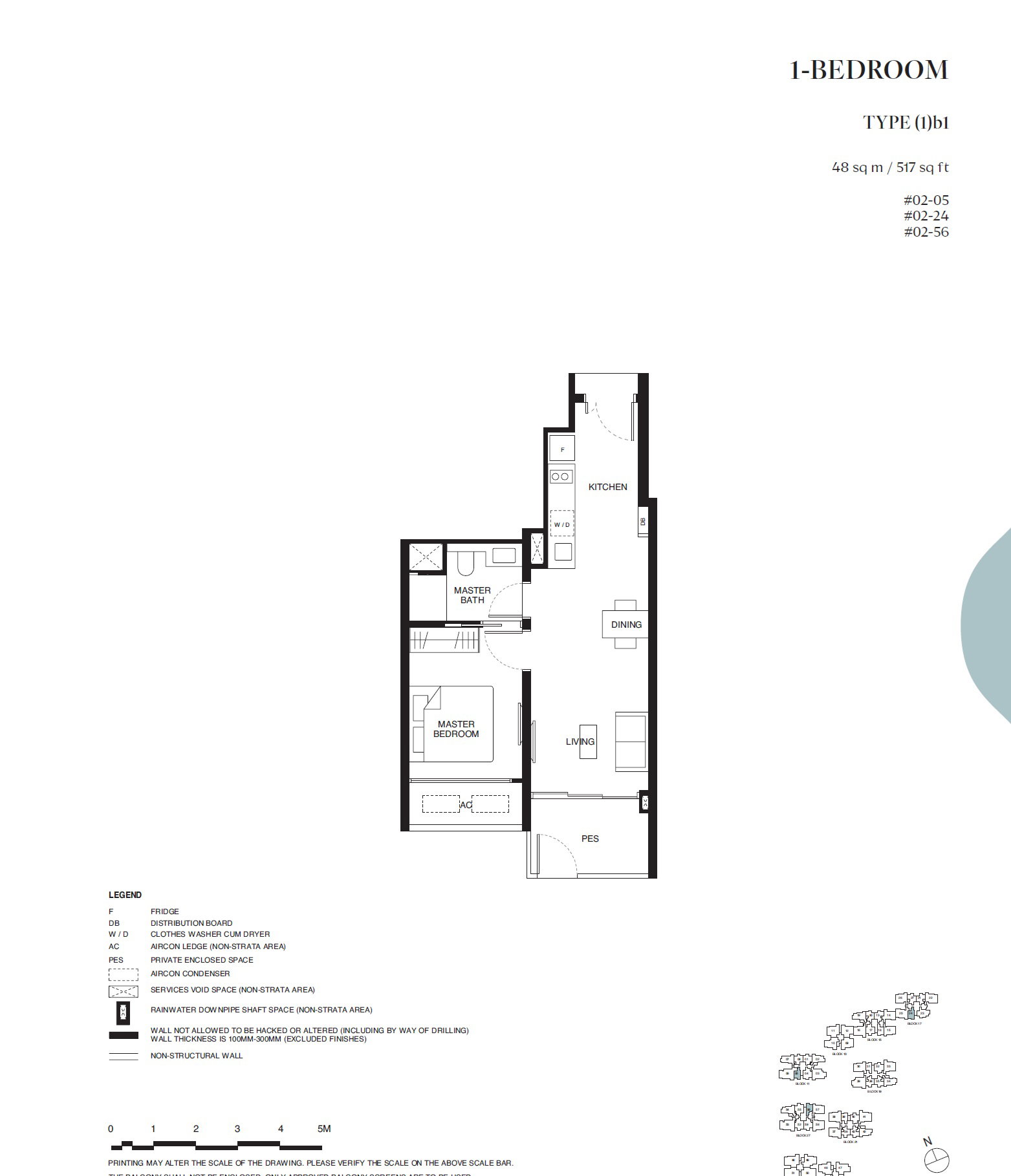 Tengah Garden Residences (1)b1 户型图