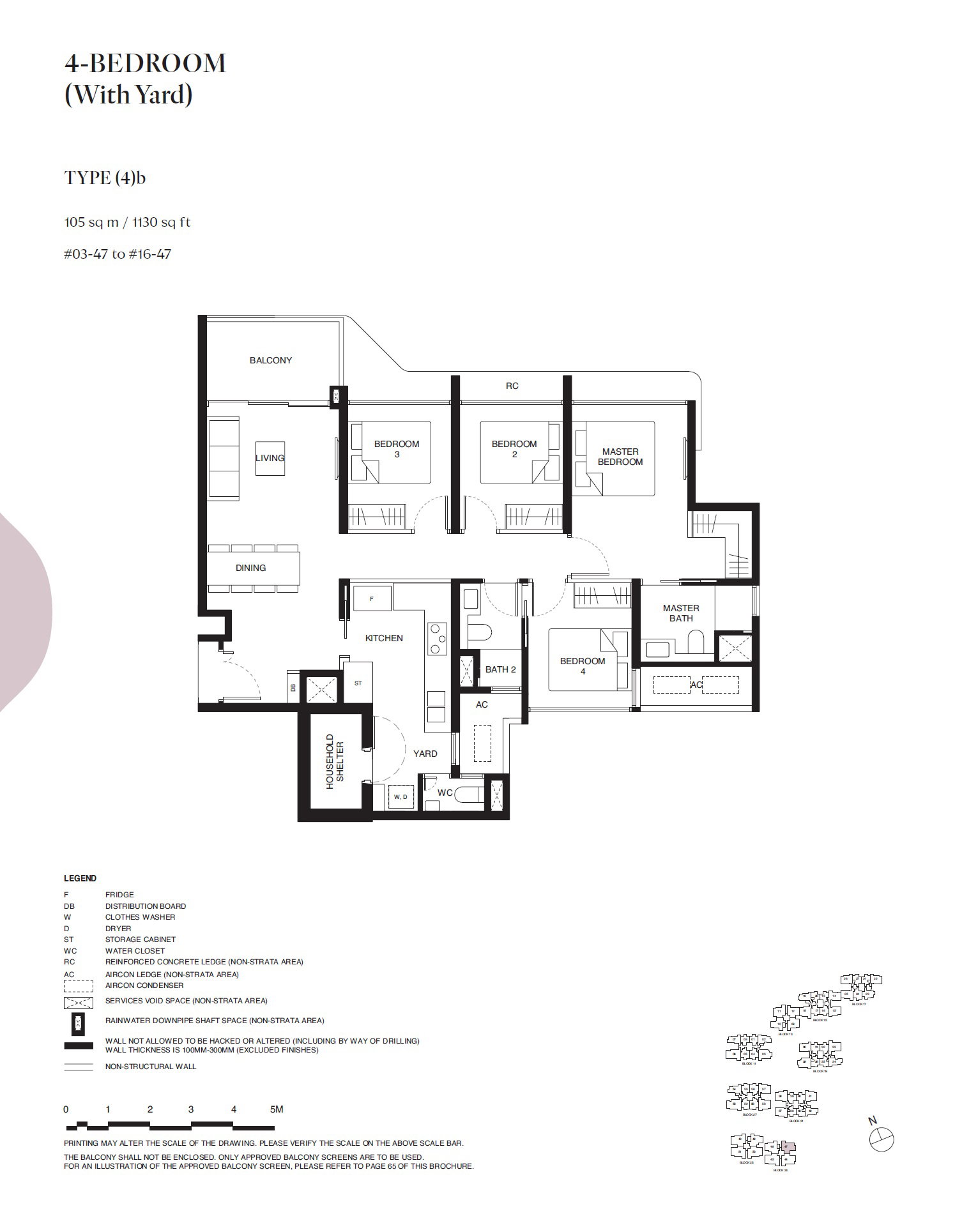 Tengah Garden Residences floor plan