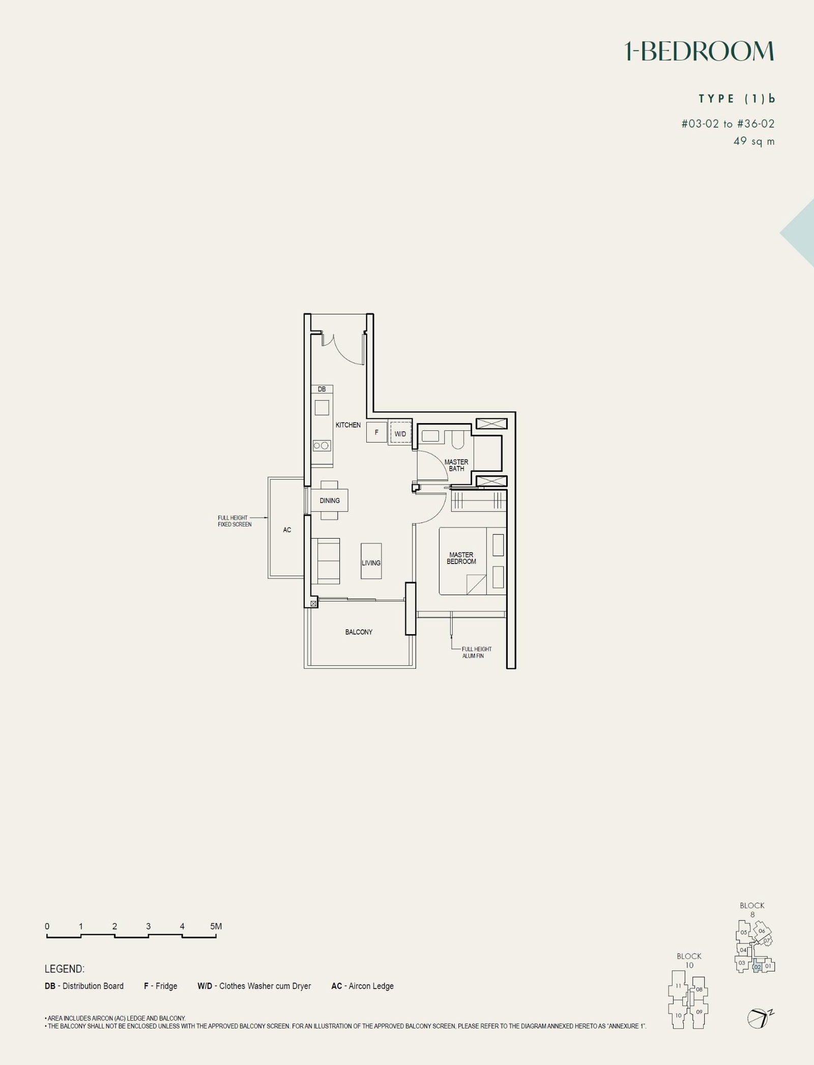 The Avenir (1)b 户型图