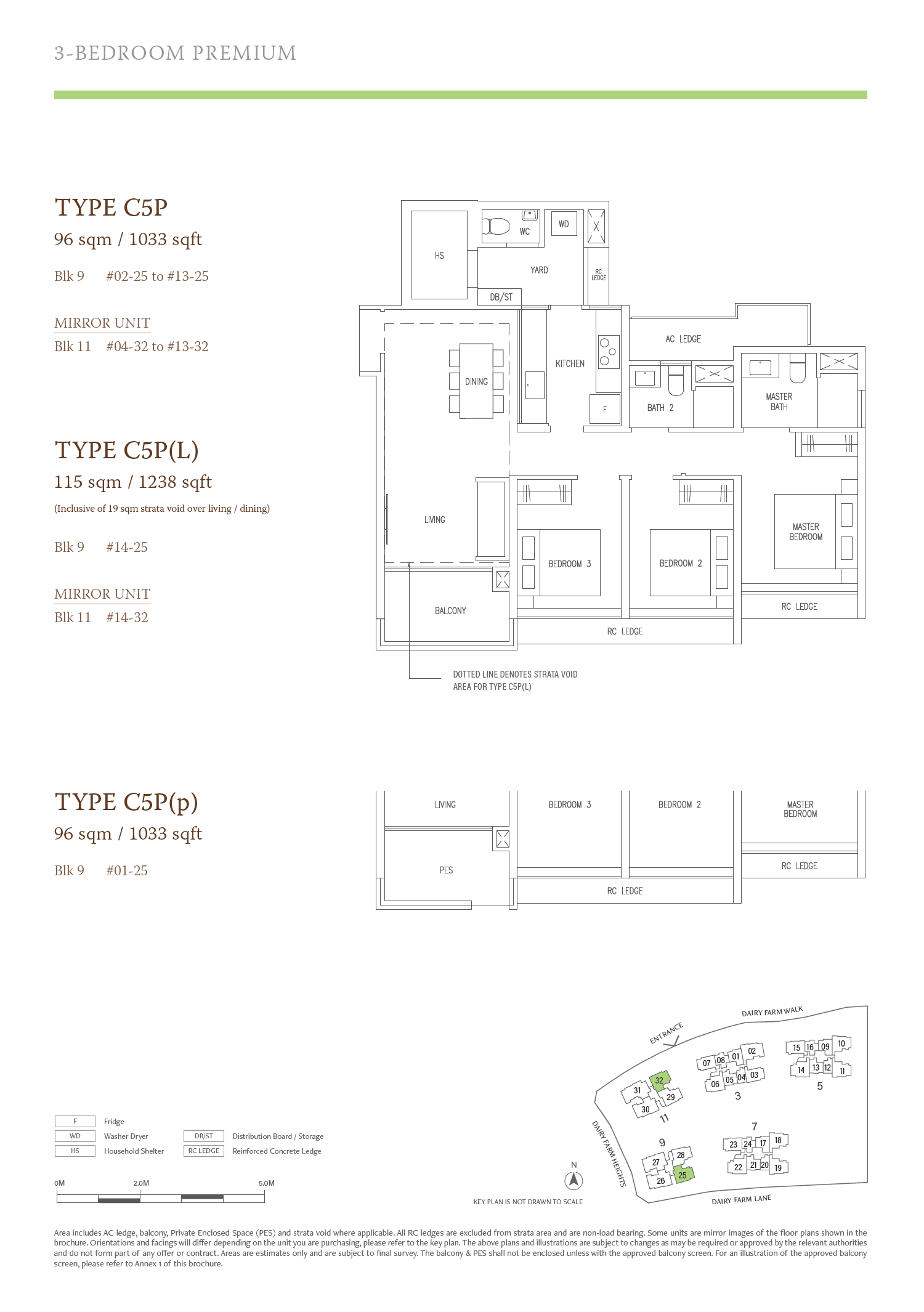 The Botany at Dairy Farm C5P floor plan