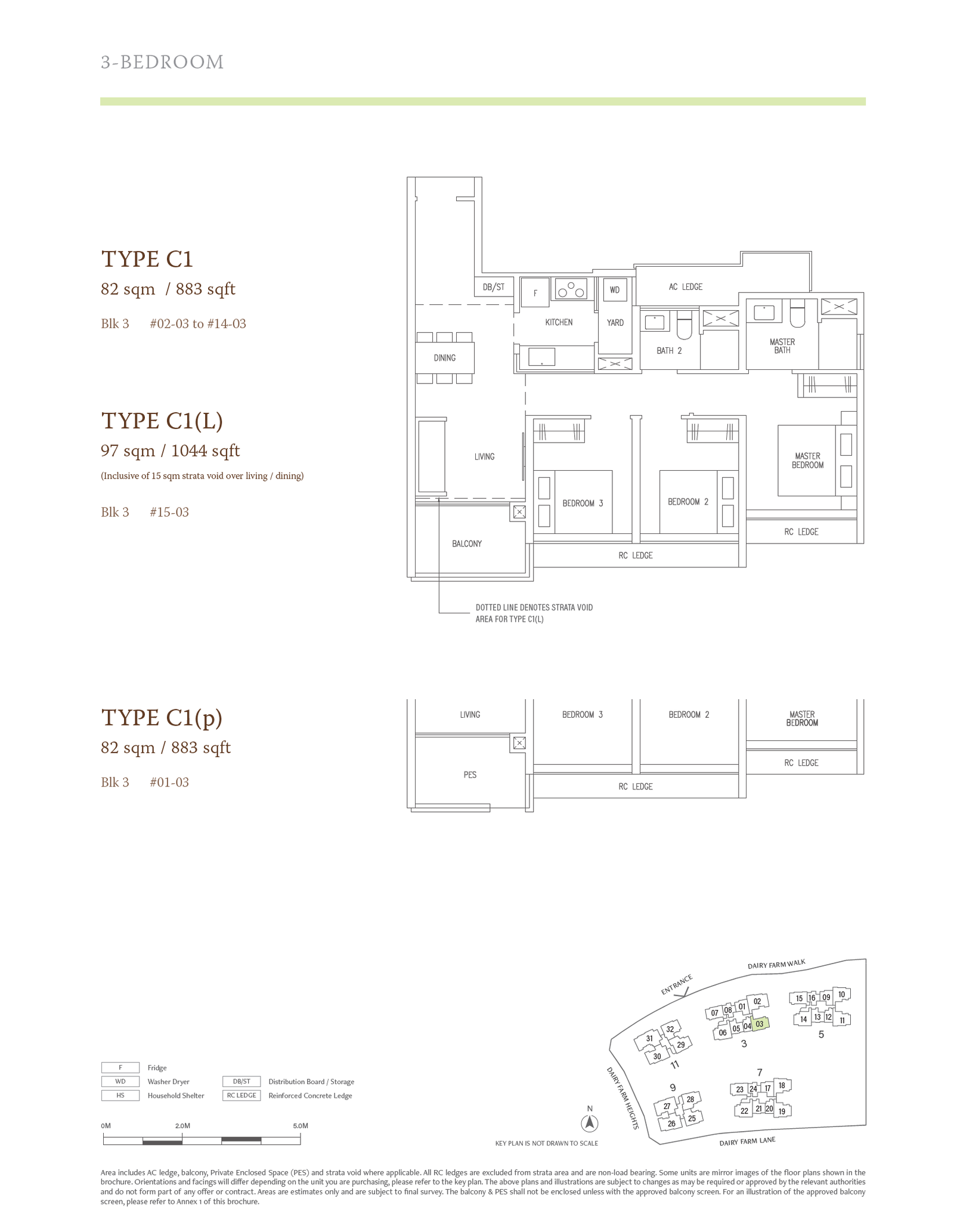 The Botany at Dairy Farm C1(L) floor plan