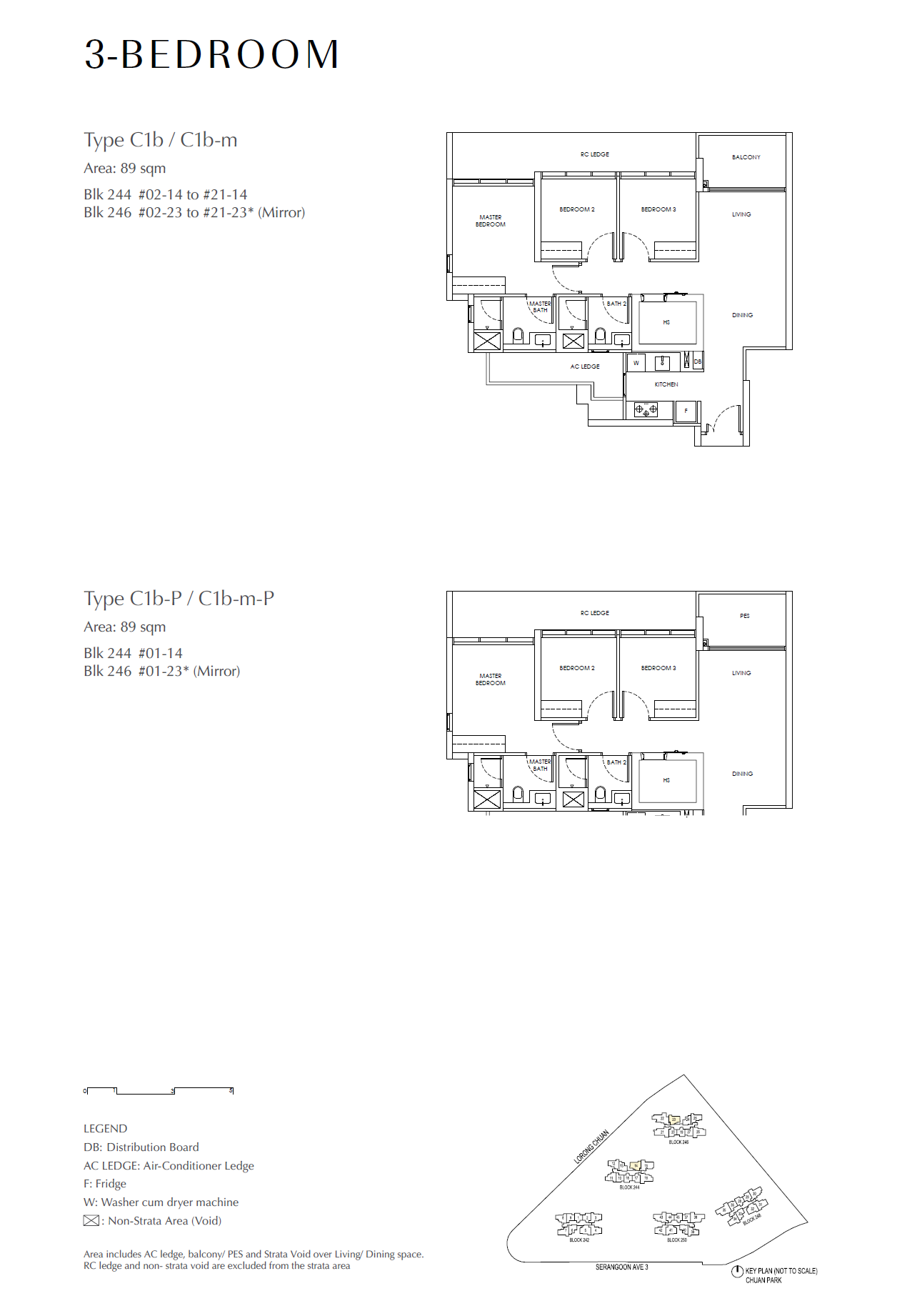 The Chuan Park floor plan