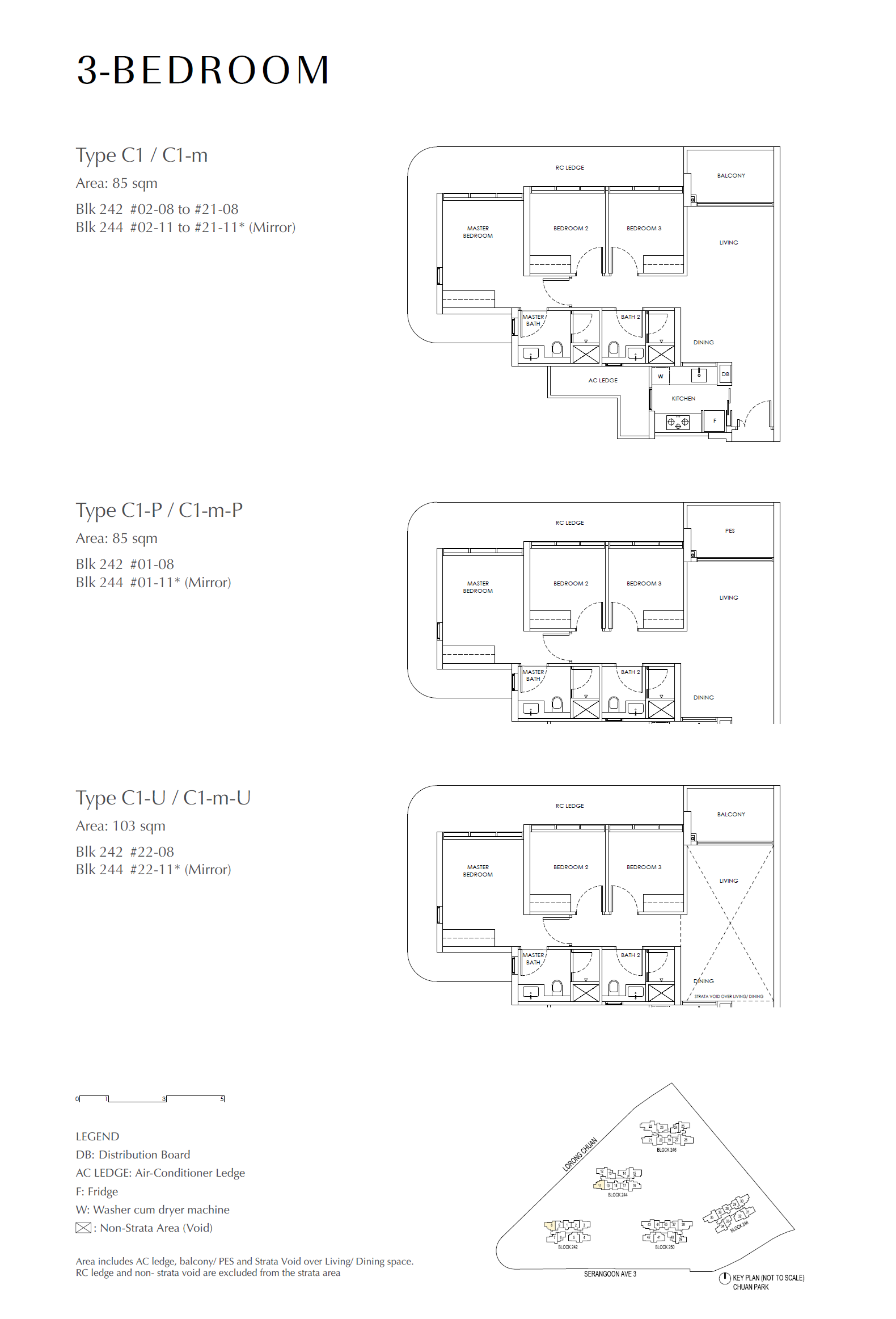 The Chuan Park floor plan