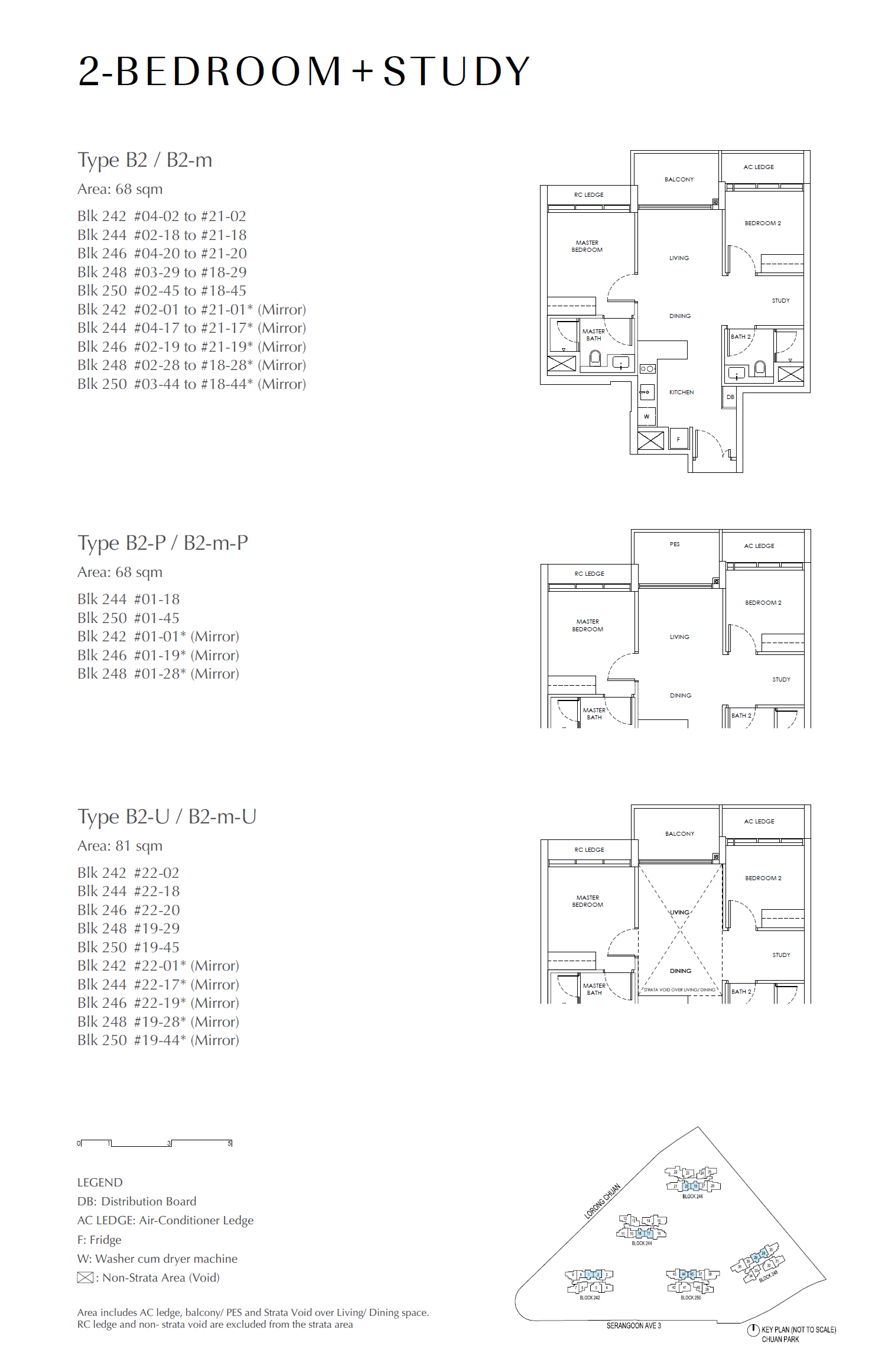 The Chuan Park floor plan