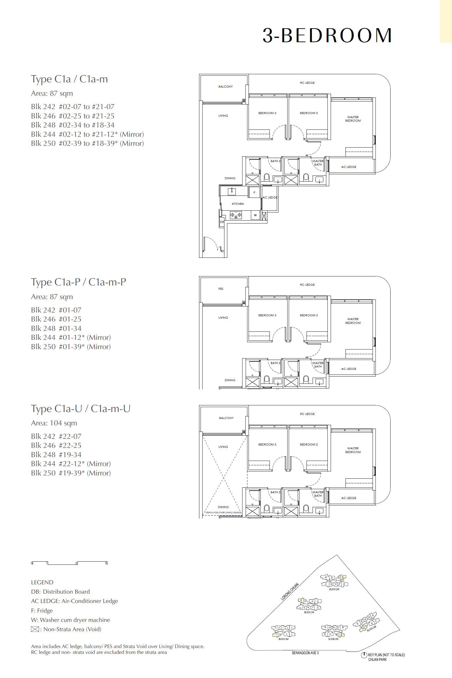 The Chuan Park floor plan