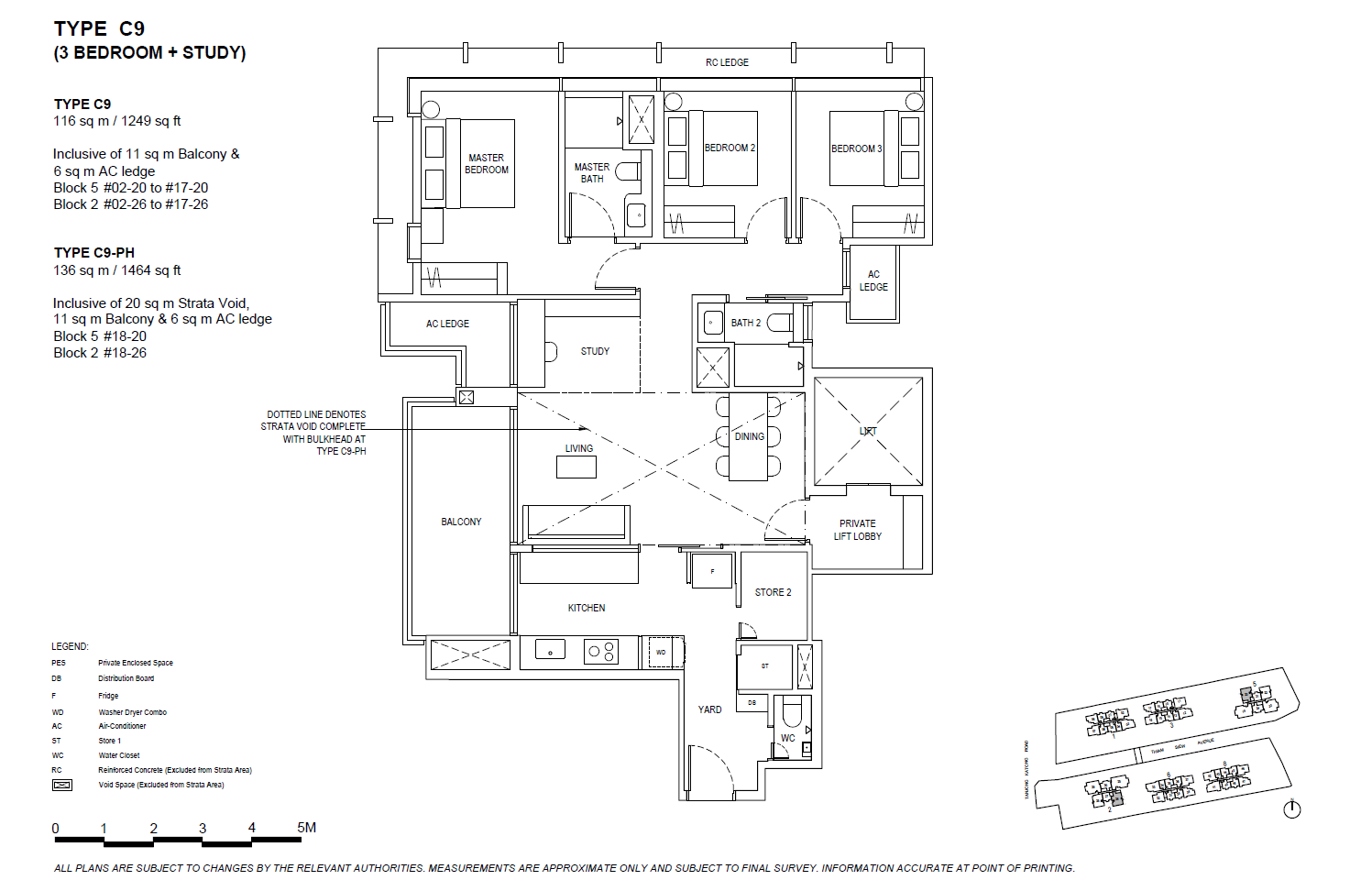 The Continuum C9 floor plan