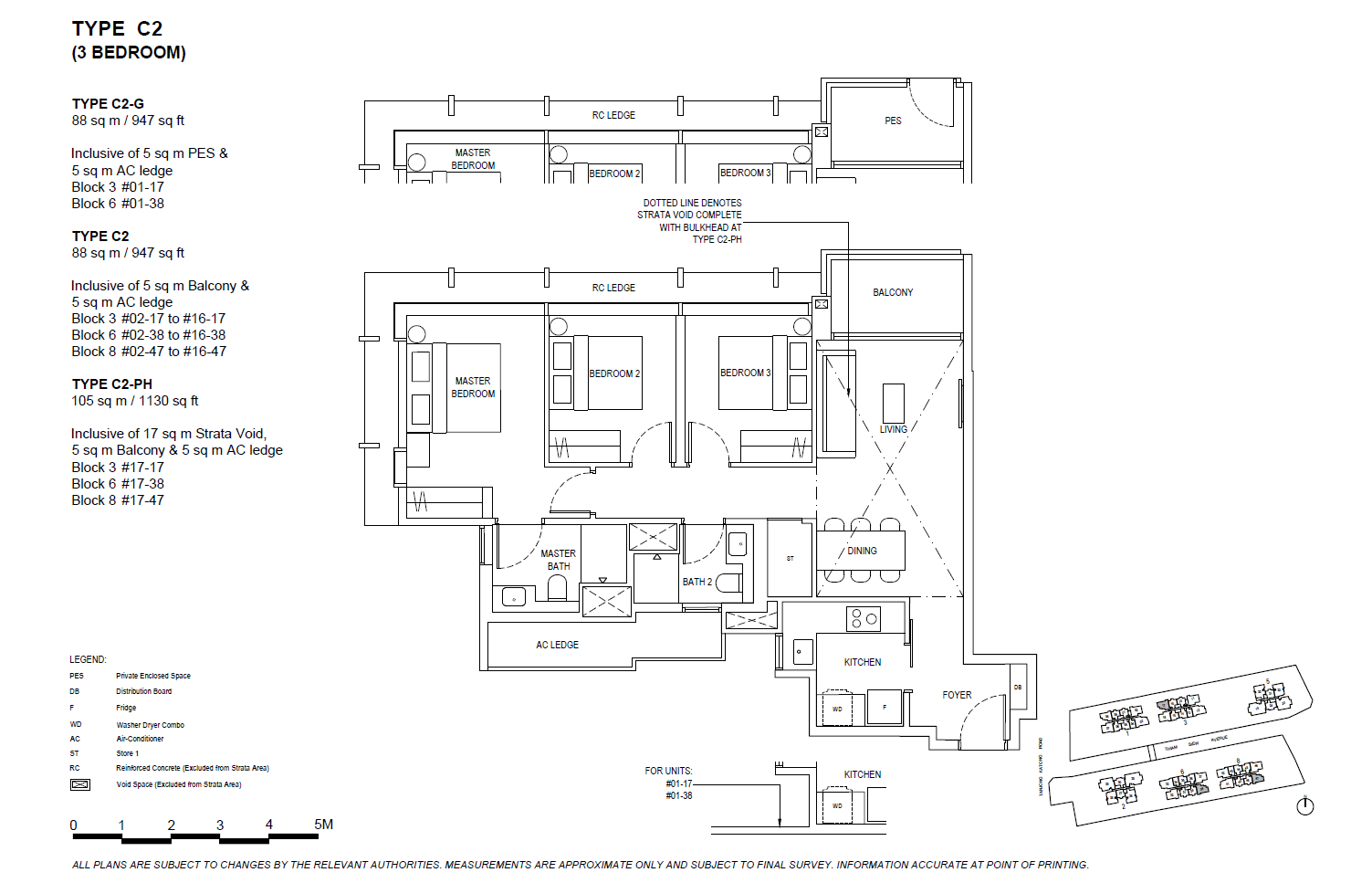 The Continuum C2 floor plan
