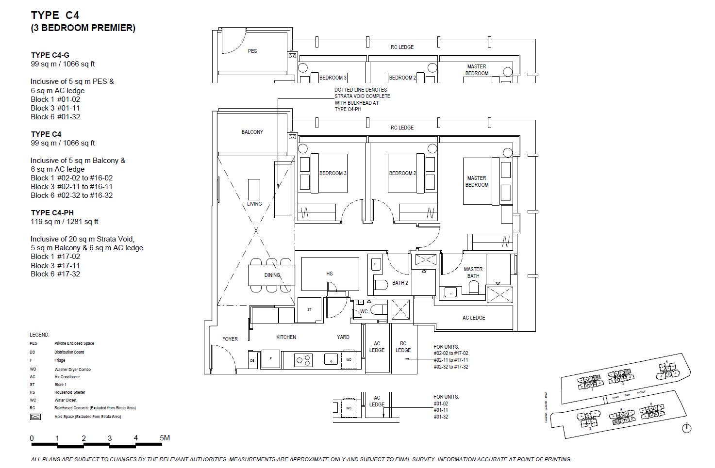The Continuum C4 floor plan