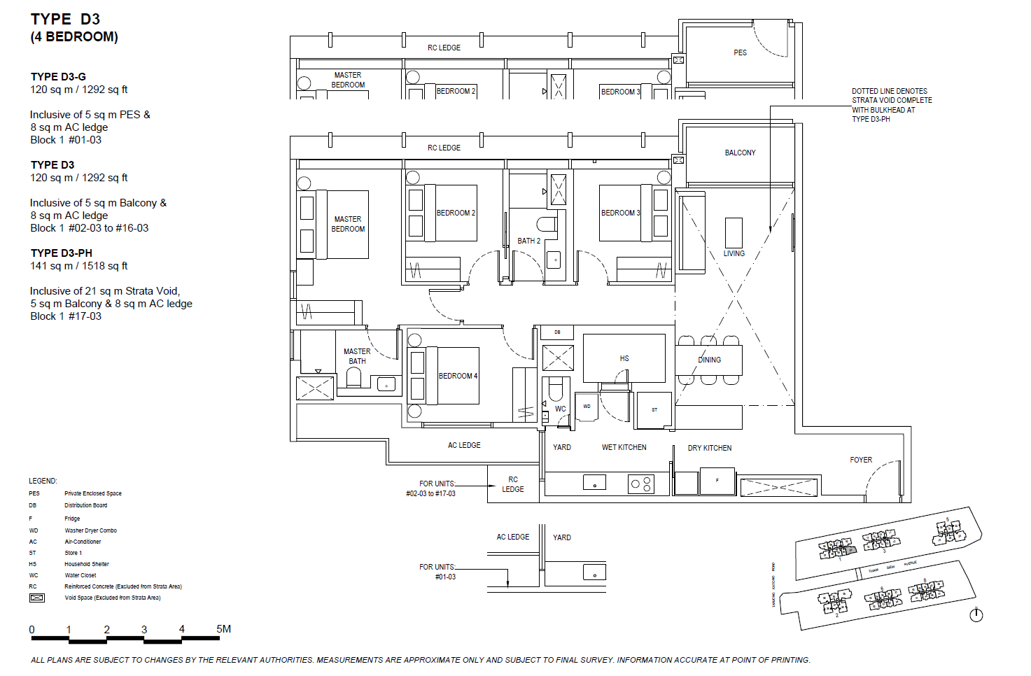 The Continuum D3-G floor plan